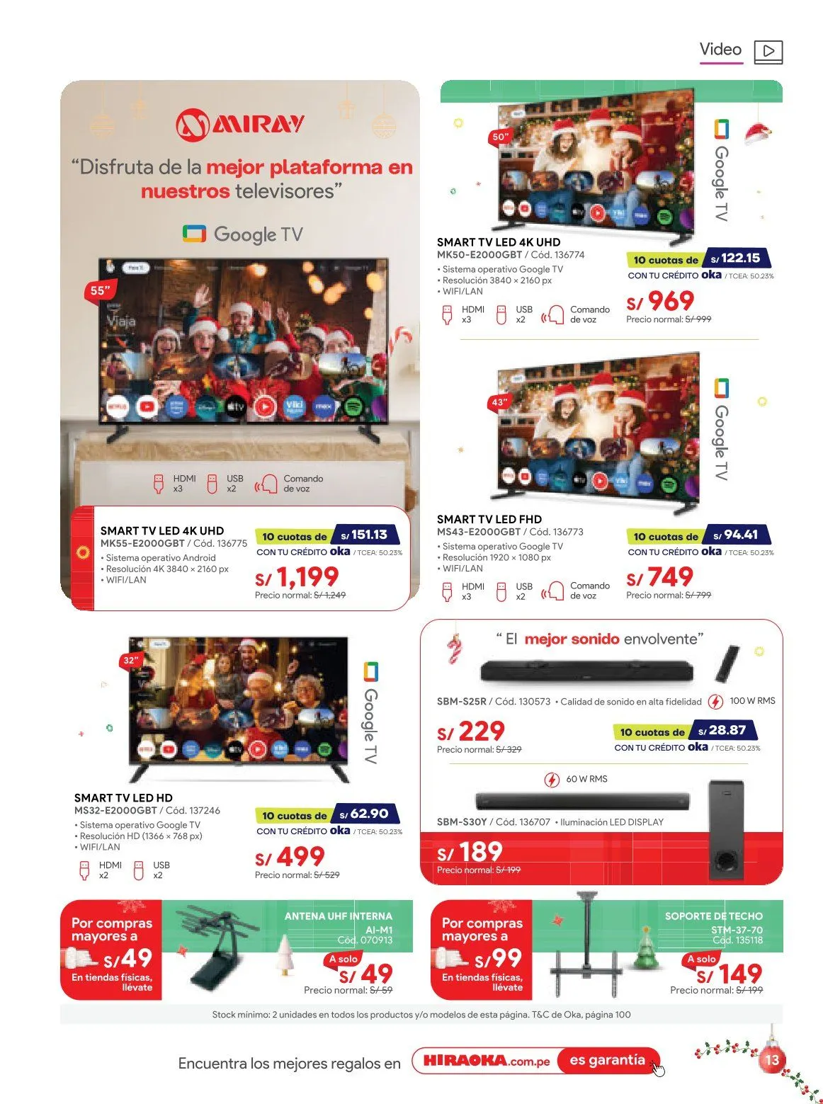 Catalogo de Hiraoka Ofertas 9 de diciembre al 31 de diciembre 2025 - Pag 13