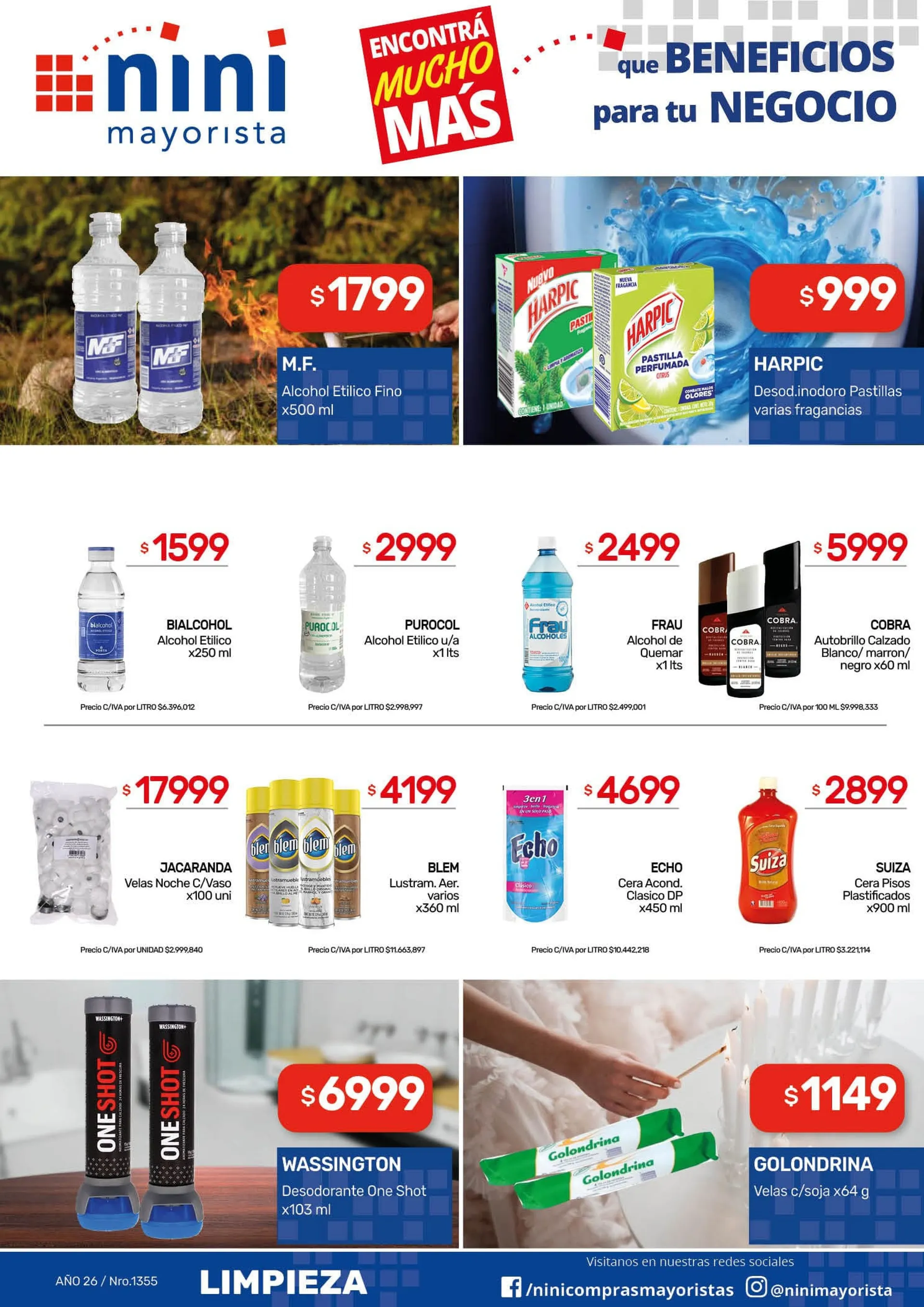 Ofertas de Nini Mayorista Ofertas 17 de abril al 19 de abril 2026 - Página 13 del catálogo