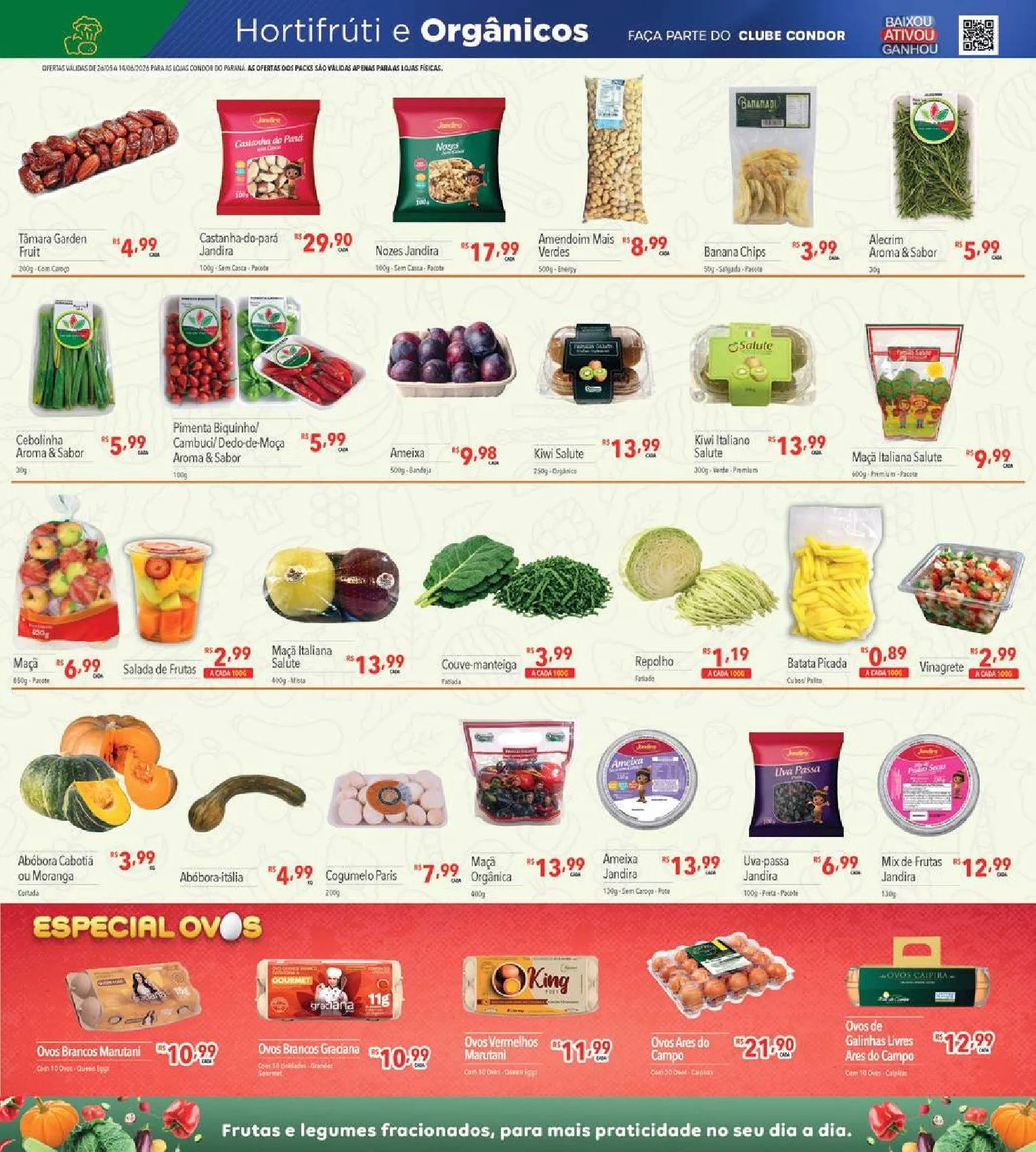 Encarte de Folhetos Supermercados Condor  26 de maio até 14 de junho 2026 - Pagina 13