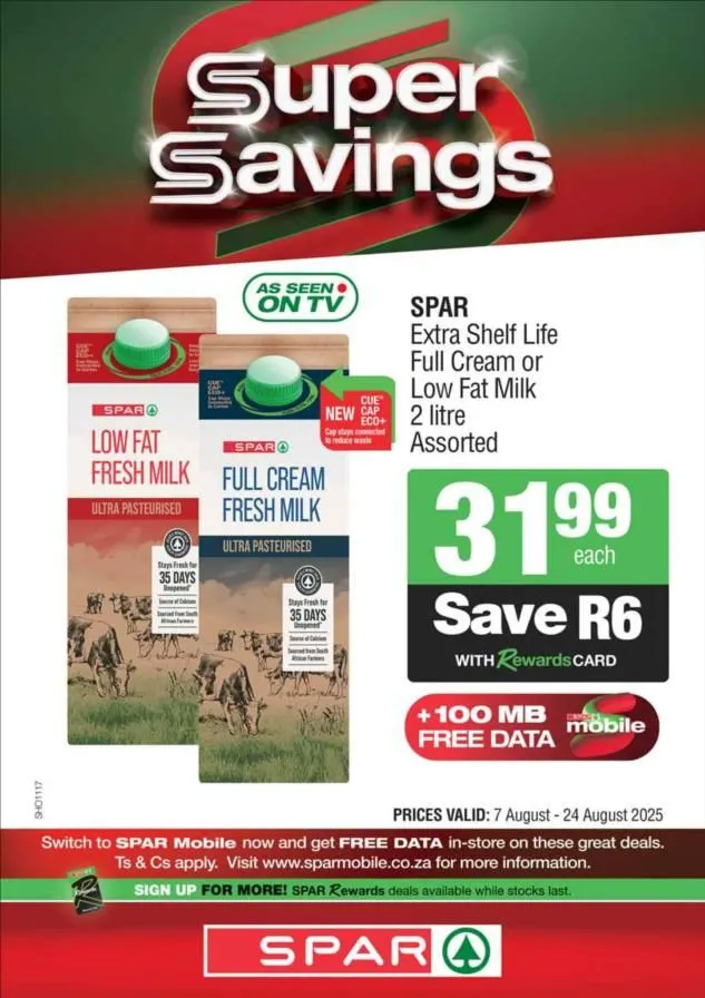 SPAR Sales from 7 August to 24 August 2025 - Catalogue Page 12