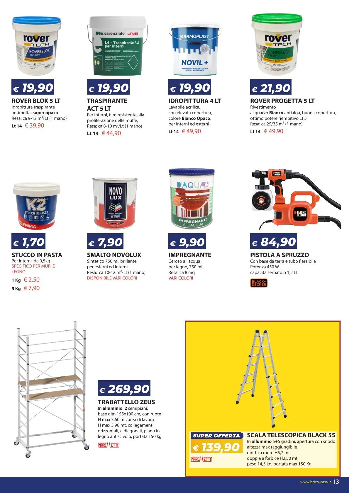 Volantini Bricocasa da 3 luglio a 27 luglio di 2025 - Pagina del volantino 13