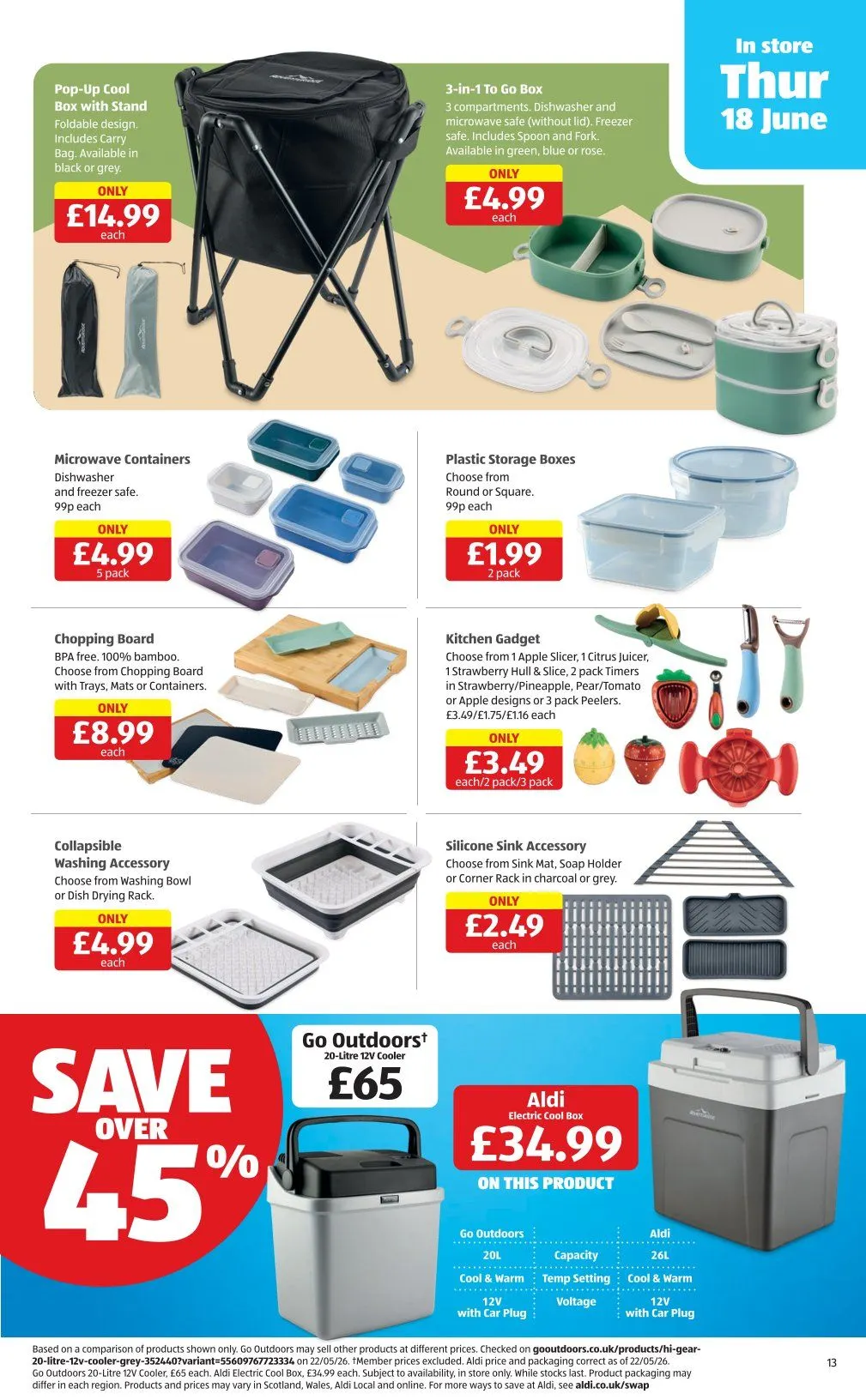  Aldi Catalogues from 18 June to 21 June 2026 - Catalogue Page 13