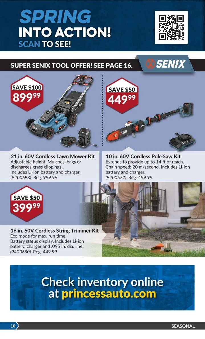 Princess Auto Sales from March 25 to April 6 2025 - flyer page 13