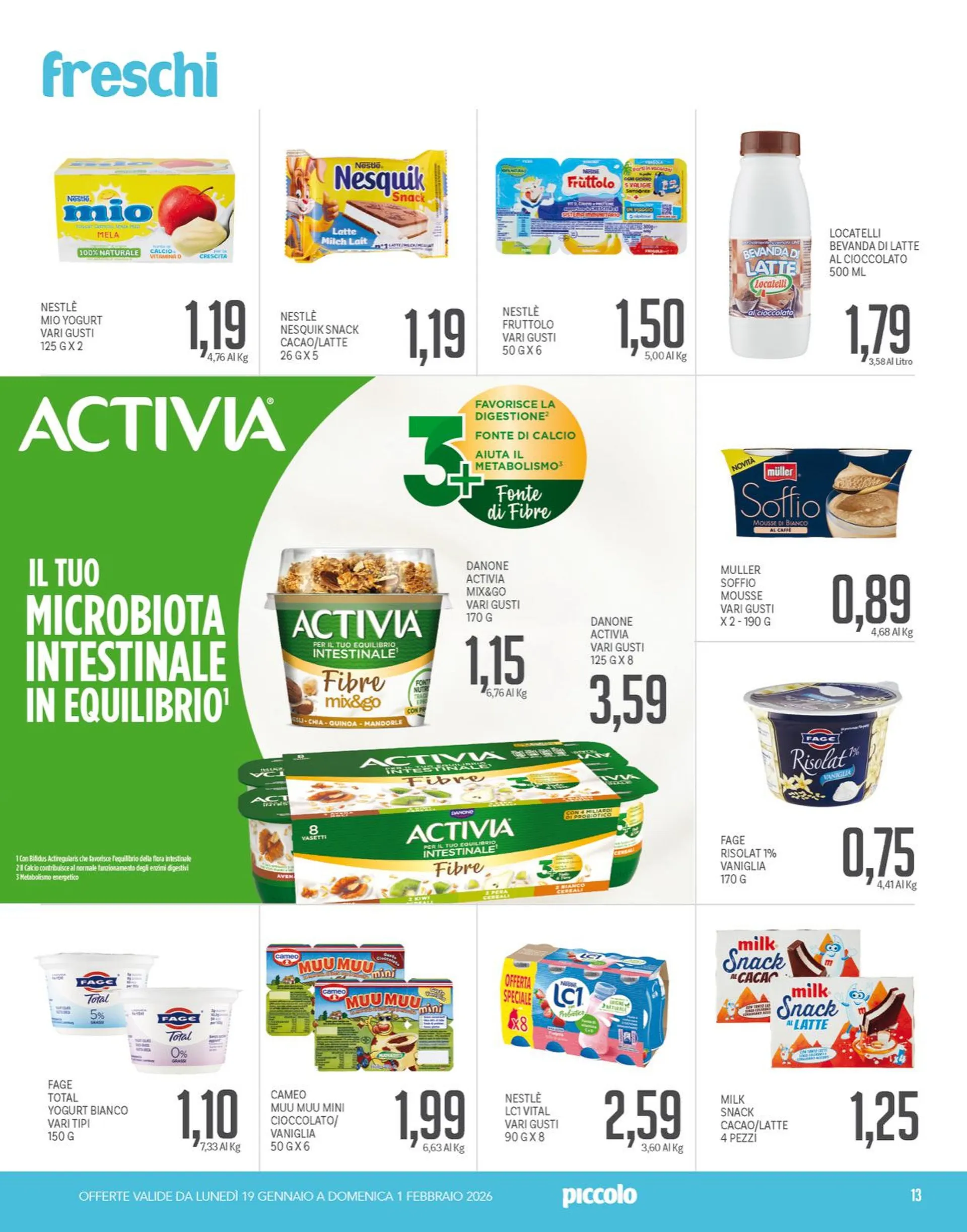 Volantino Piccolo da 19 gennaio a 1 febbraio di 2026 - Pagina del volantino 13