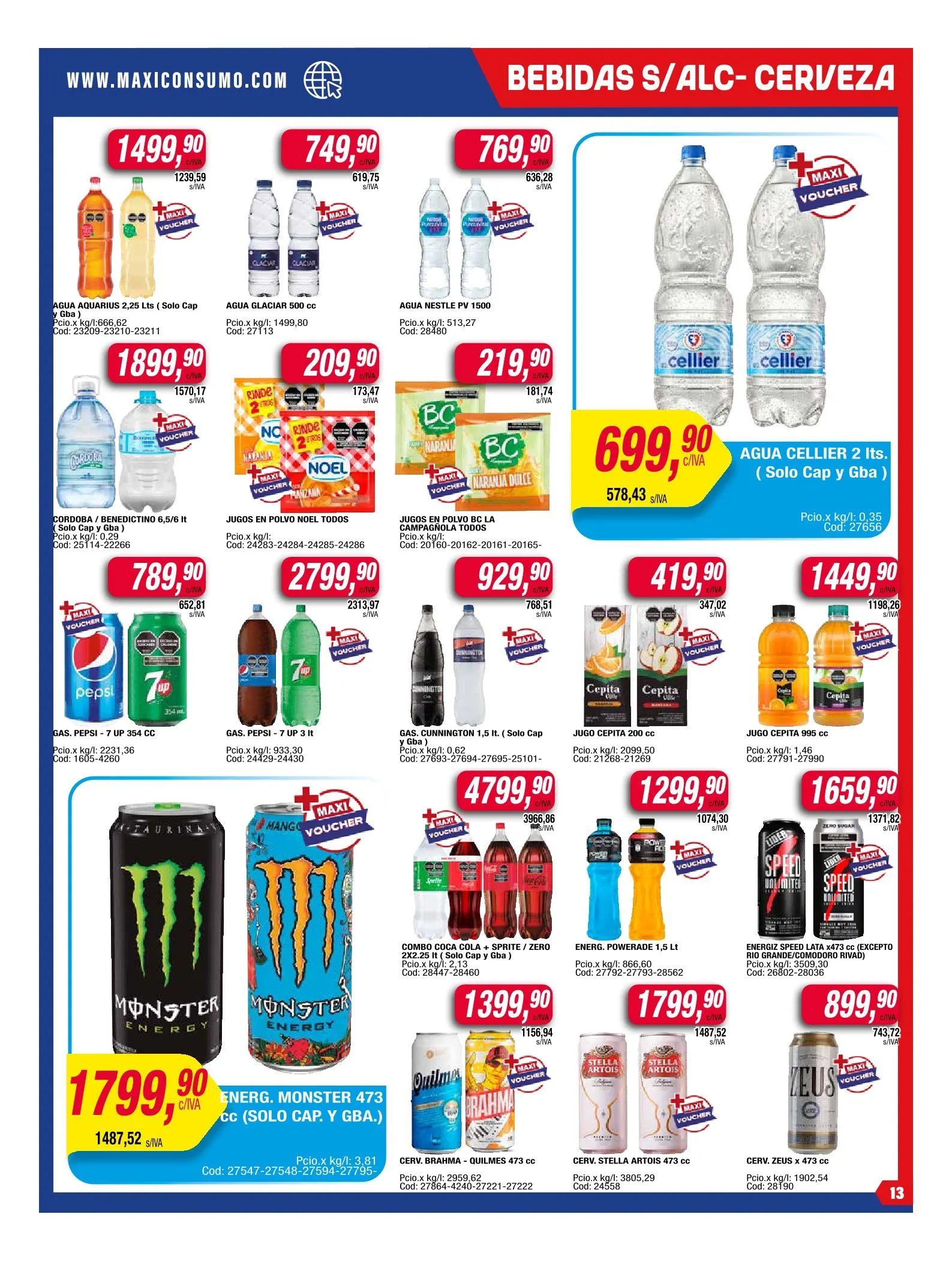 Ofertas de Maxiconsumo Ofertas 12 de mayo al 18 de mayo 2025 - Página 13 del catálogo