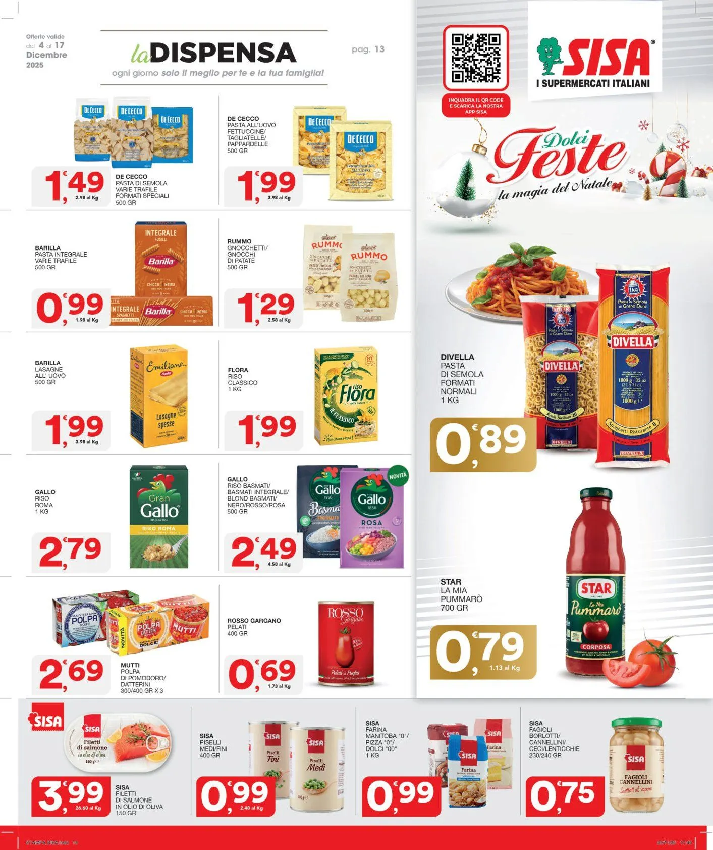 Sisa Volantino da 4 dicembre a 17 dicembre di 2025 - Pagina del volantino 13