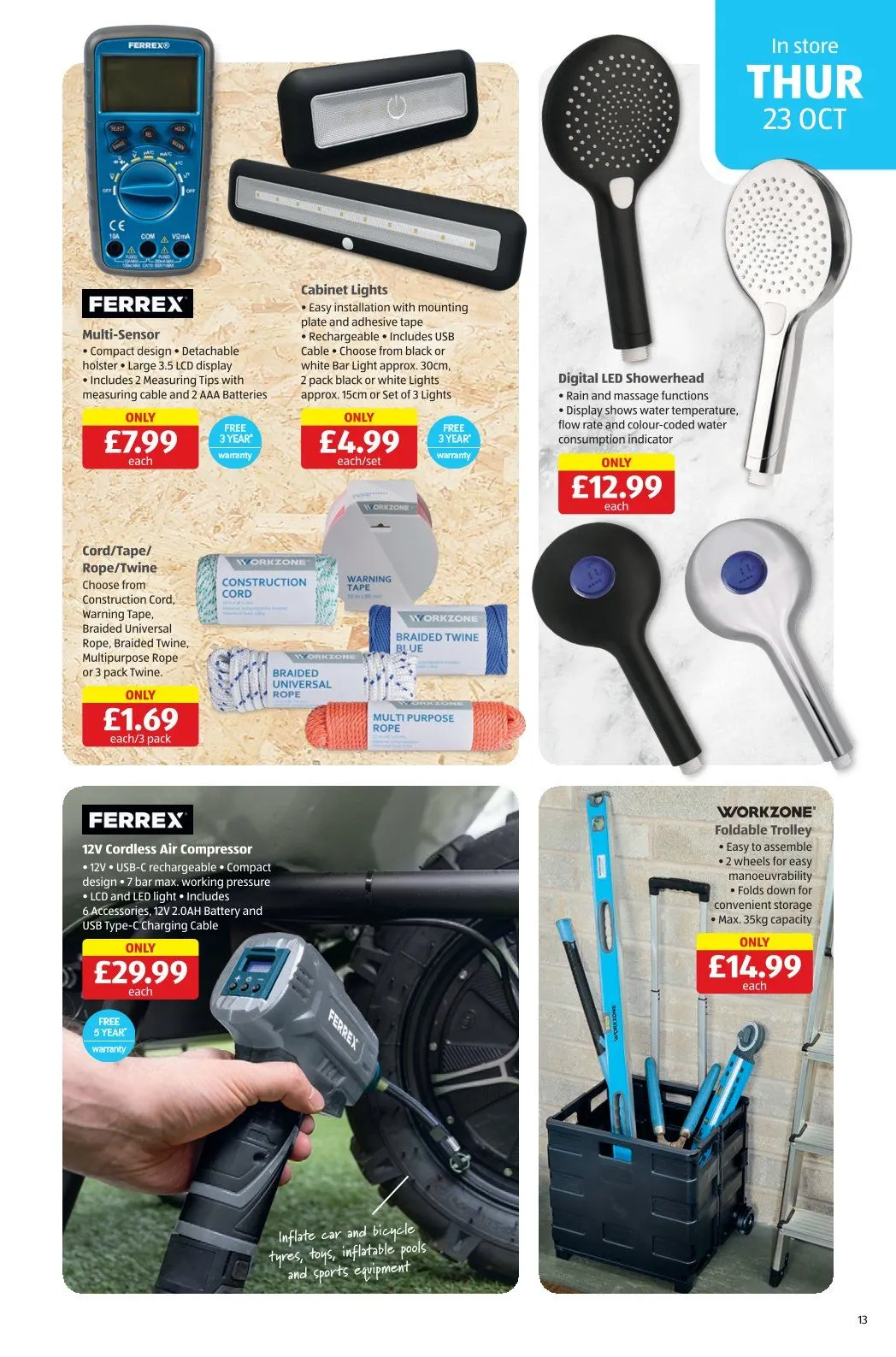 Aldi Sales from 23 October to 6 November 2025 - Catalogue Page 13