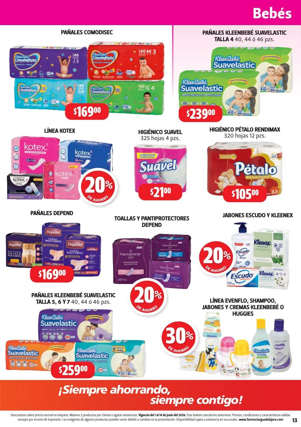 Catálogo de Farmacia Guadalajara 1 de junio al 14 de junio 2026 - Pagina 14