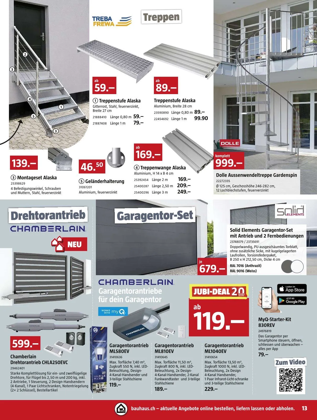  Bauhaus Prospekte von 29. Juni bis 26. Juli 2026 - Prospekt seite 13