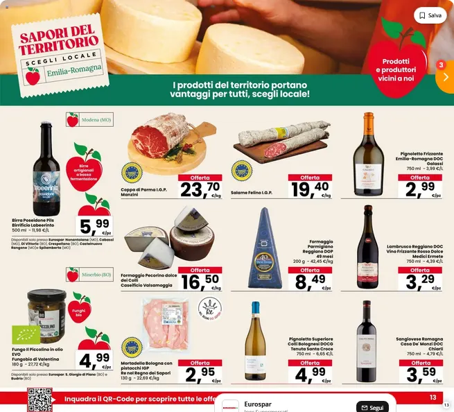 Volantino Eurospar da 20 febbraio a 4 marzo di 2026 - Pagina del volantino 13