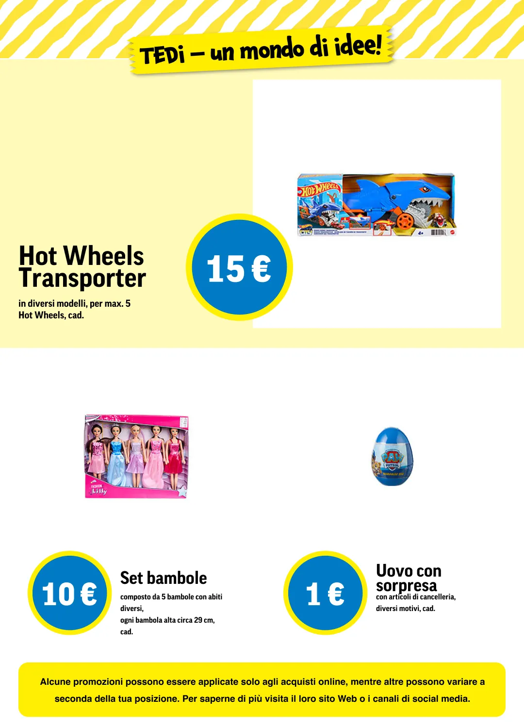 Tedi Volantino da 17 aprile a 30 aprile di 2026 - Pagina del volantino 13