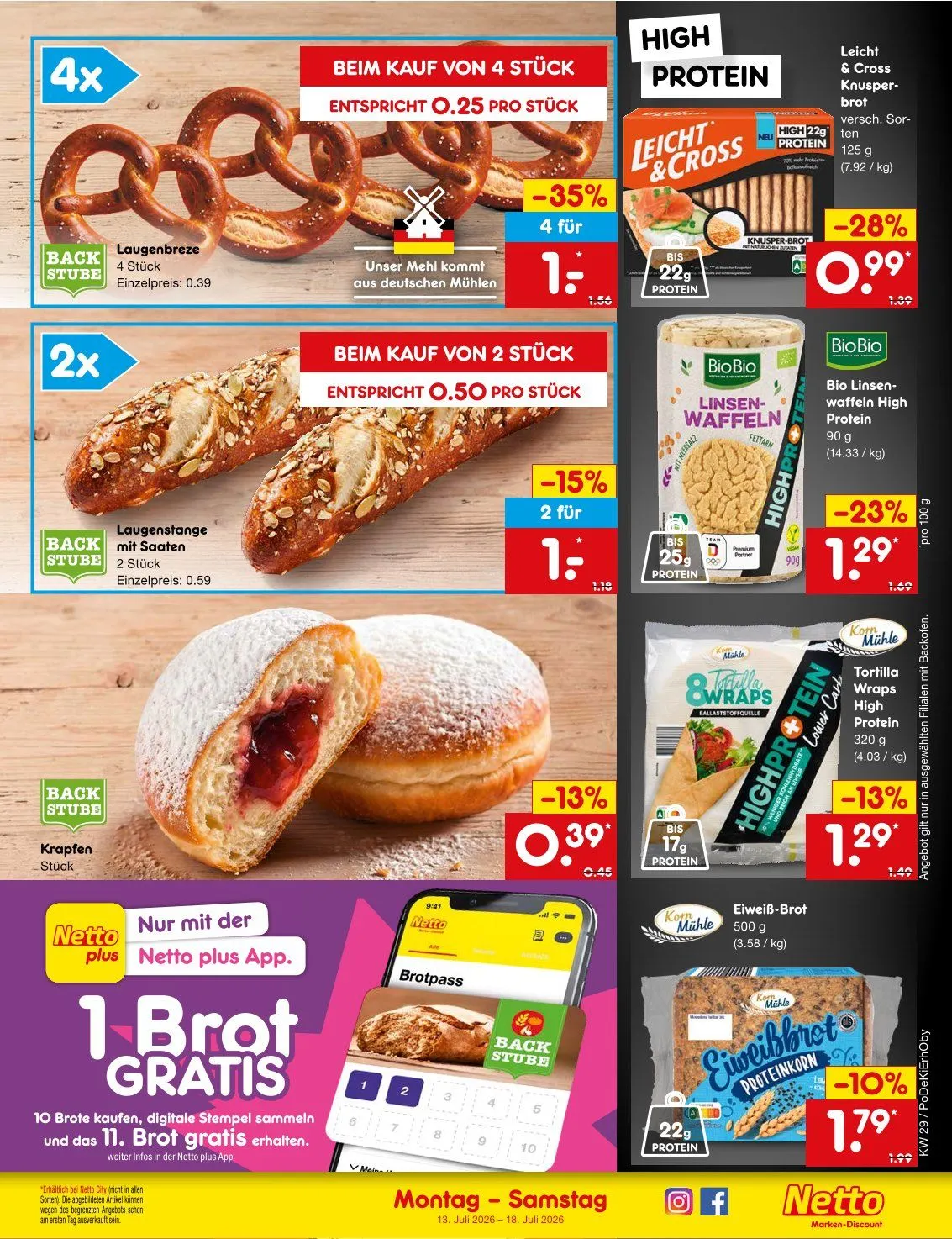 Netto Marken-Discount Folders van 13 juli tot 18 juli 2026 - Folder pagina 13