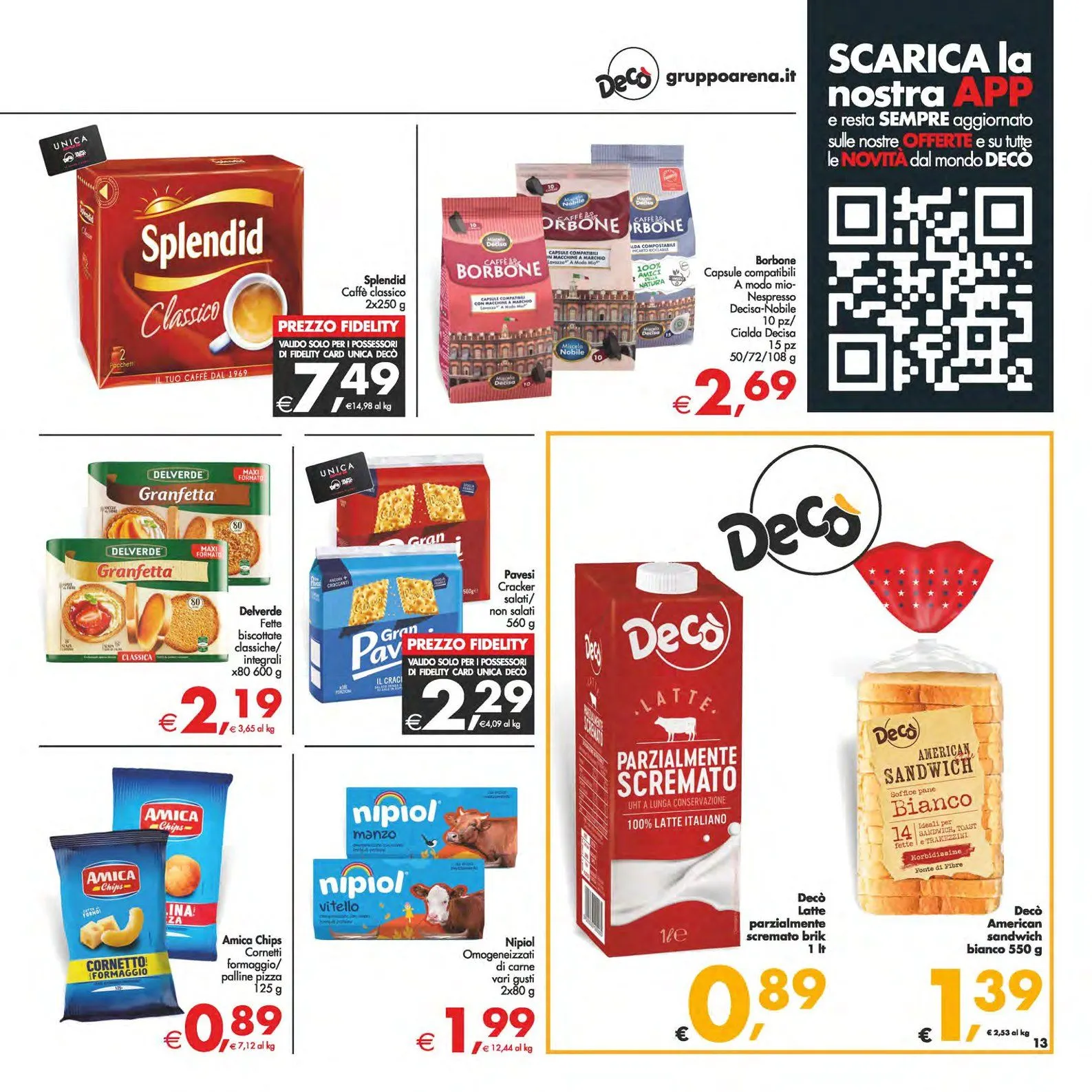  Volantini Deco Supermercati da 25 febbraio a 5 marzo di 2026 - Pagina del volantino 13