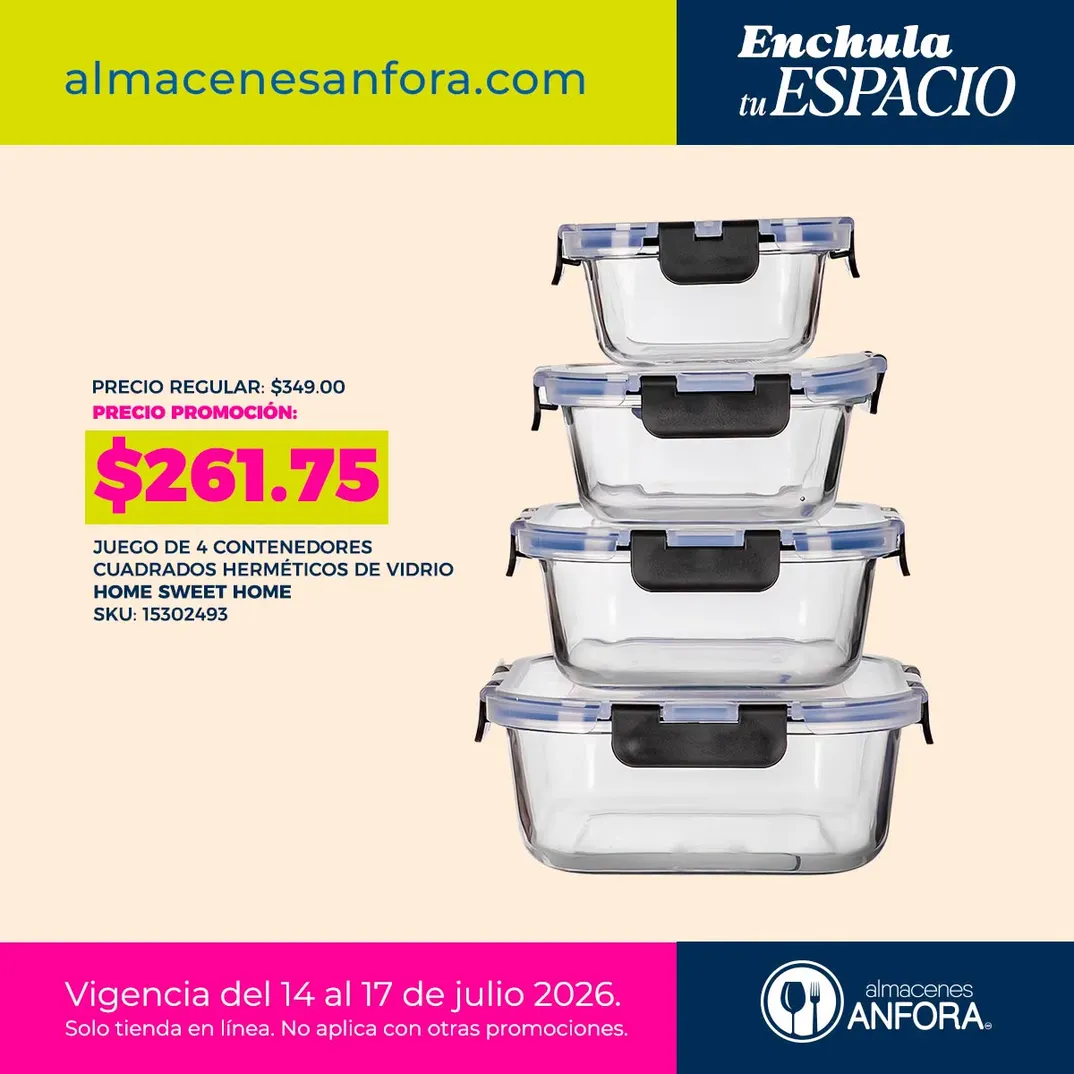 Catálogo de Almacenes Anfora Ofertas 16 de julio al 31 de julio 2026 - Pagina 13