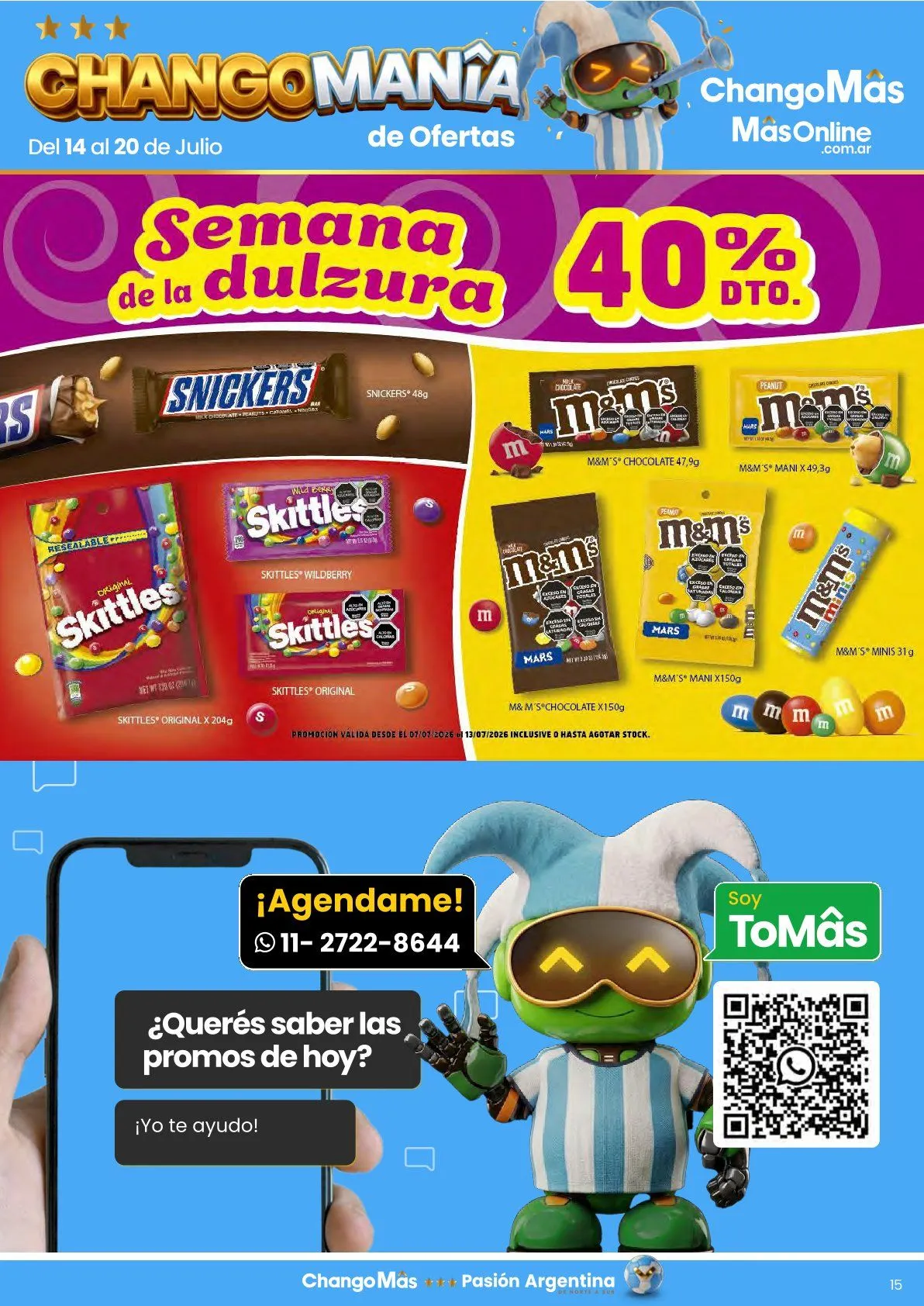 Ofertas de Changomas Ofertas 14 de julio al 20 de julio 2026 - Página 13 del catálogo