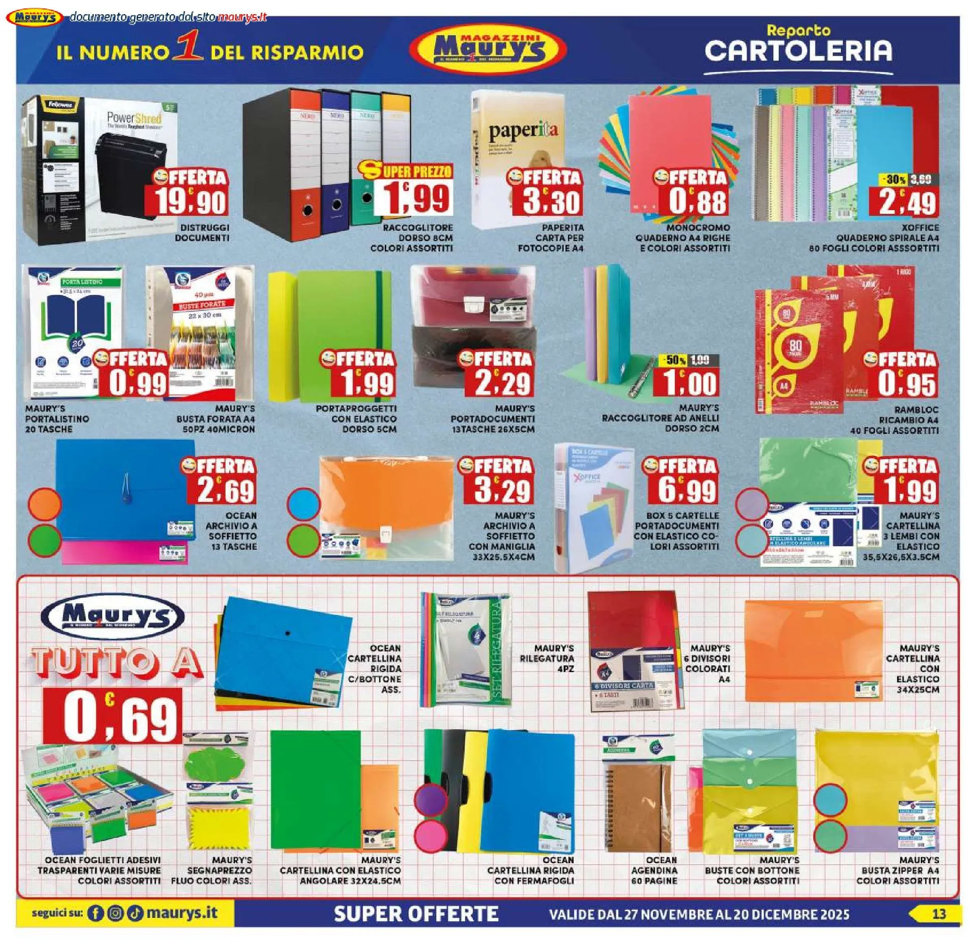 Maury s Volantino da 8 gennaio a 17 gennaio di 2026 - Pagina del volantino 13
