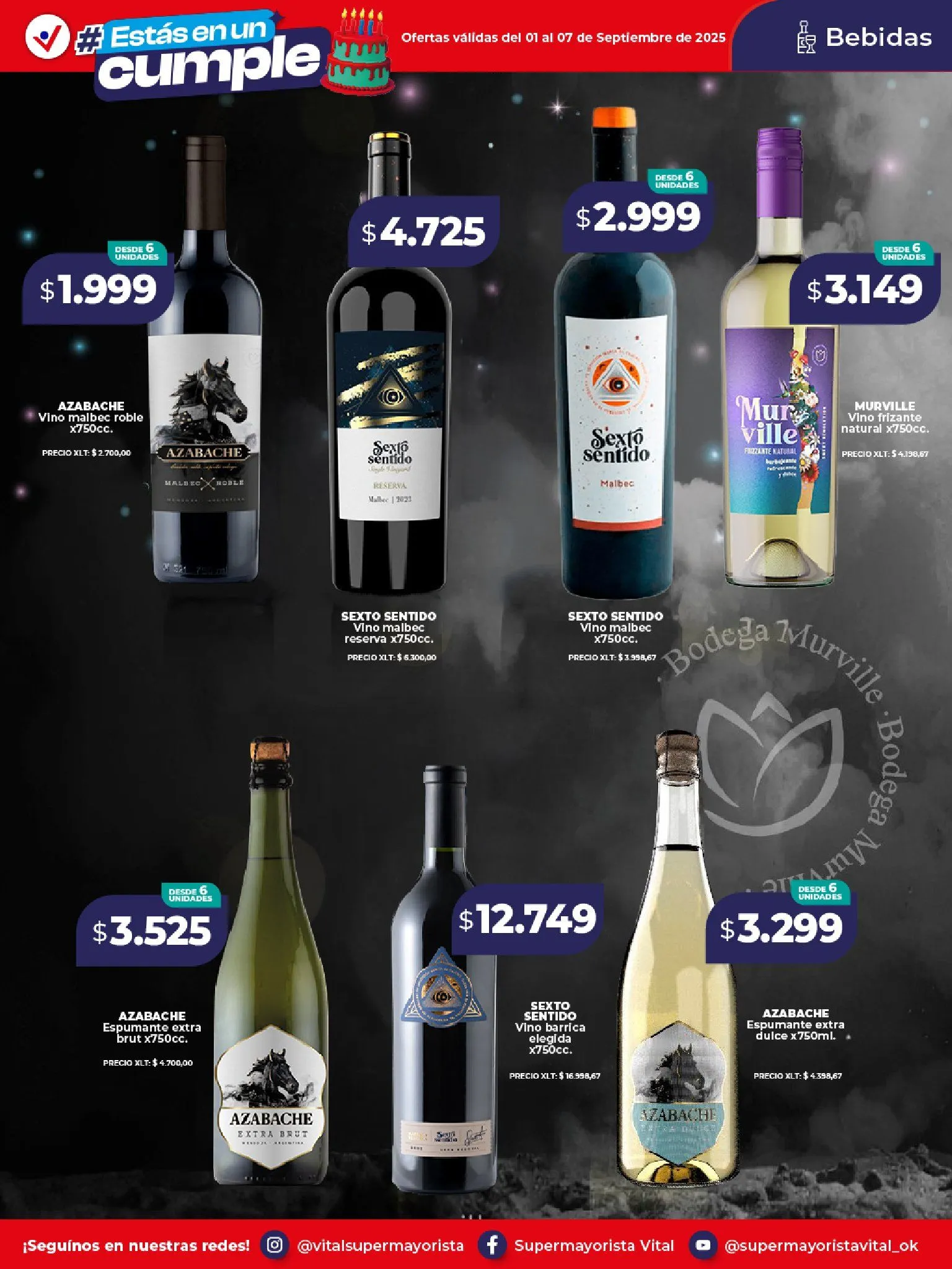 Ofertas de  Vital Ofertas 1 de septiembre al 7 de septiembre 2025 - Página 13 del catálogo