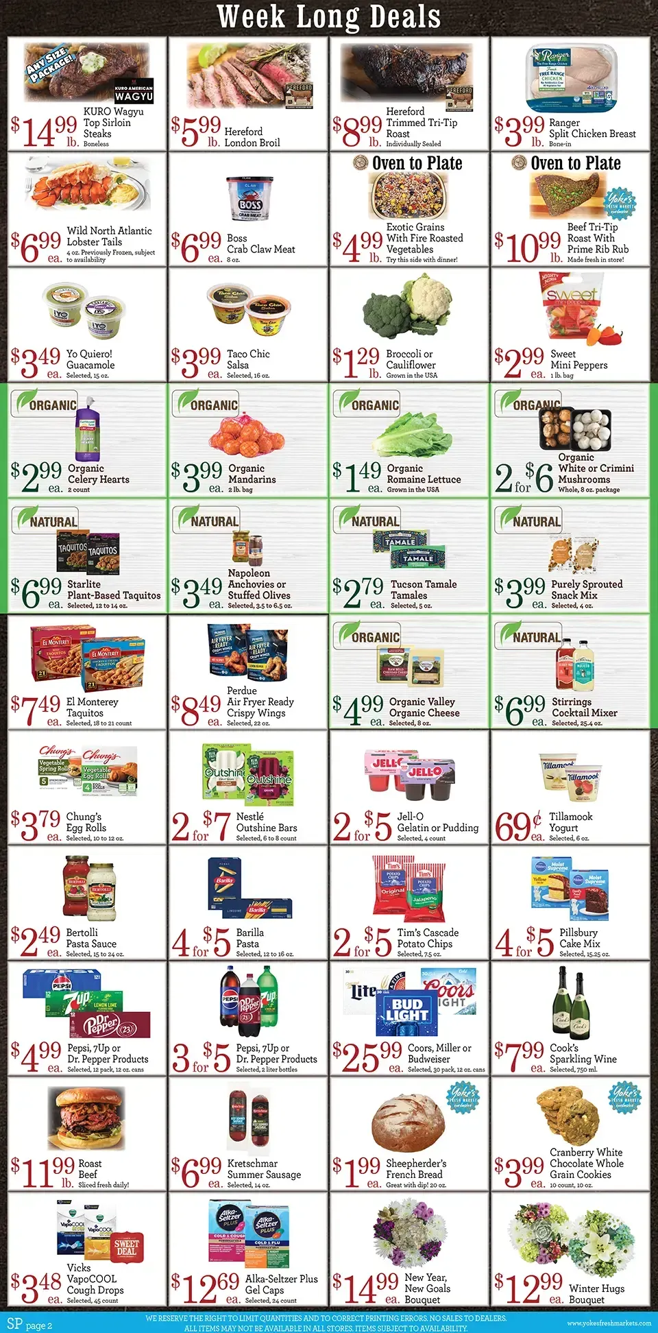 Weekly ad  Yoke's Fresh Market Sales from December 26 to December 31 2025 - Page 2