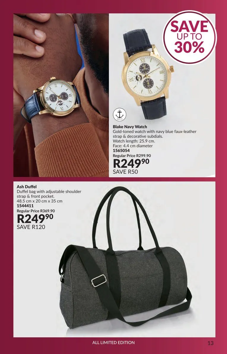 Avon Sales from 3 March to 31 March 2026 - Catalogue Page 13