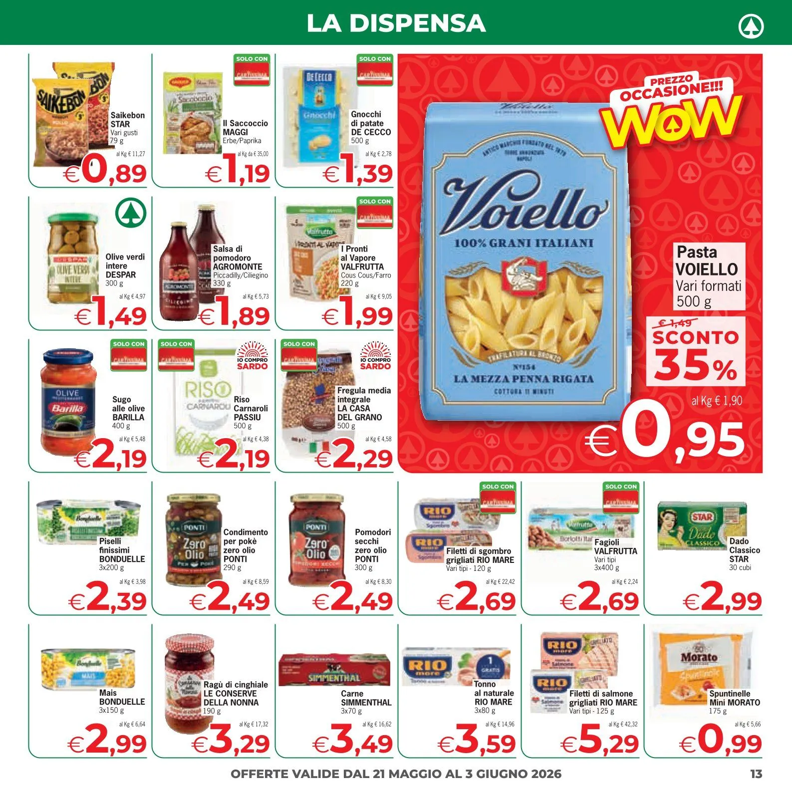 Volantini Eurospar da 21 maggio a 3 giugno di 2026 - Pagina del volantino 13