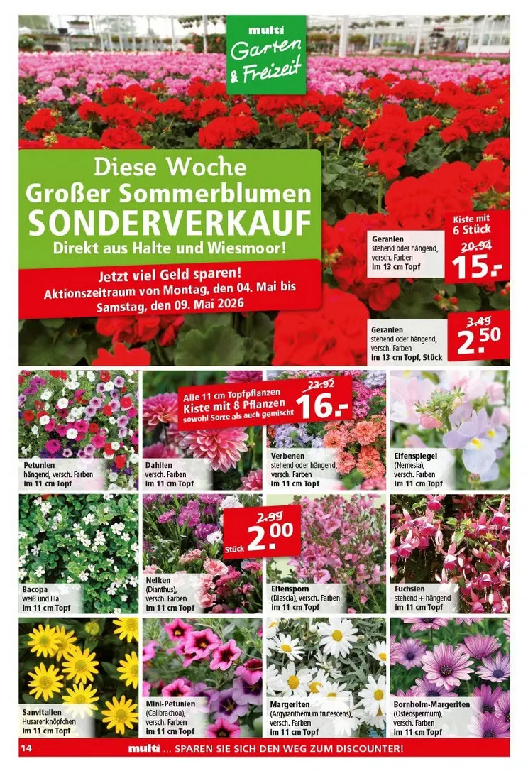 Multi Markt Angebote von 4. Mai bis 9. Mai 2026 - Prospekt seite 13