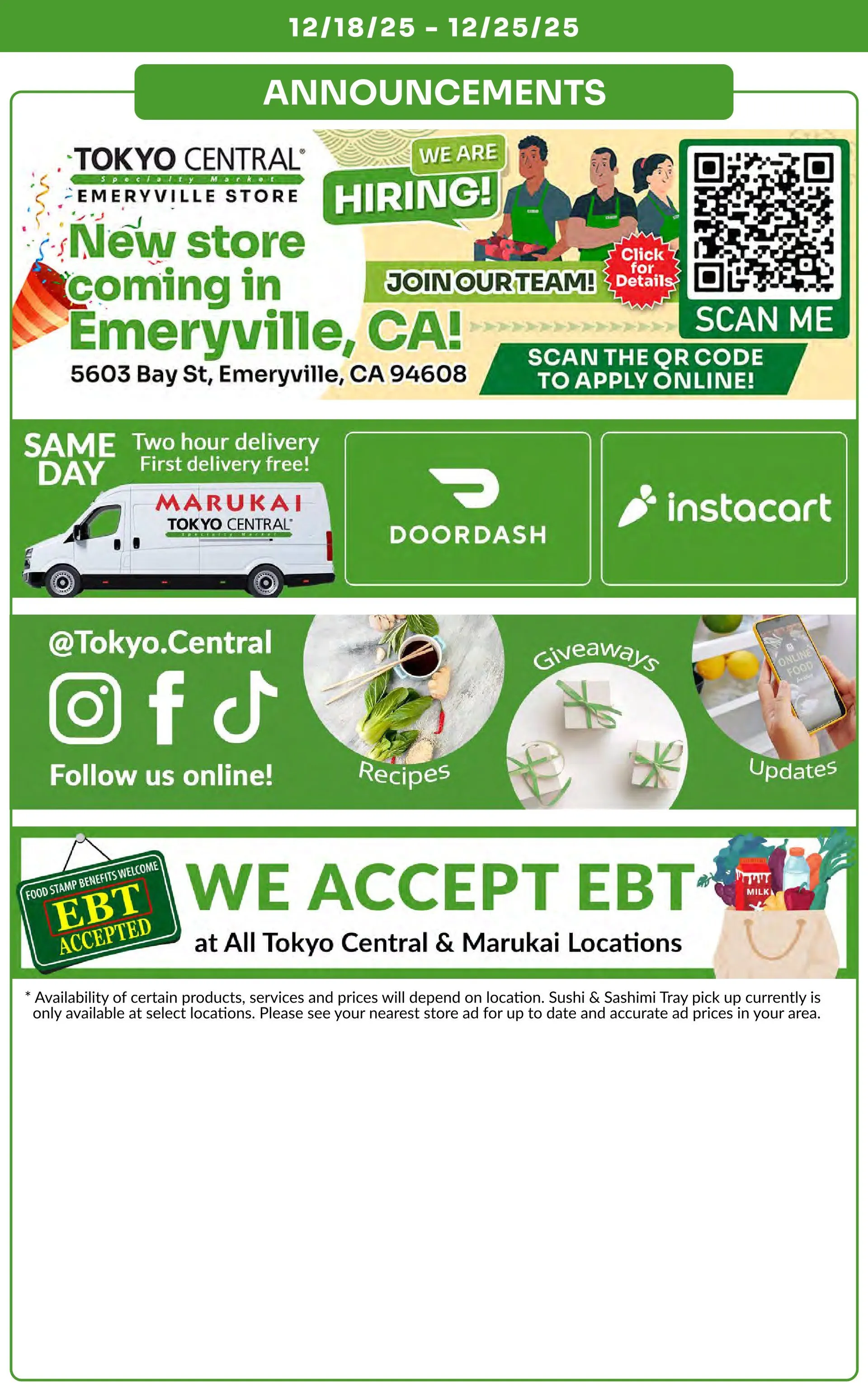 Weekly ad Tokyo Central Specialty Market Sales from December 18 to December 25 2025 - Page 13