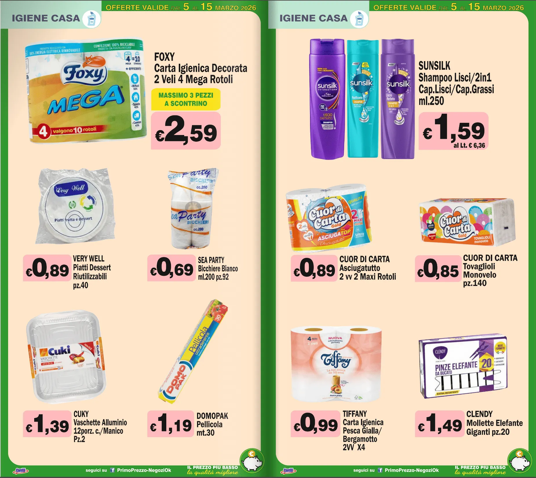 Volantini Primo Prezzo da 5 marzo a 16 marzo di 2026 - Pagina del volantino 12