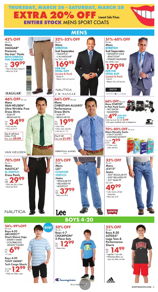 Weekly ad Boscov's Sales from March 26 to April 1 2026 - Page 13