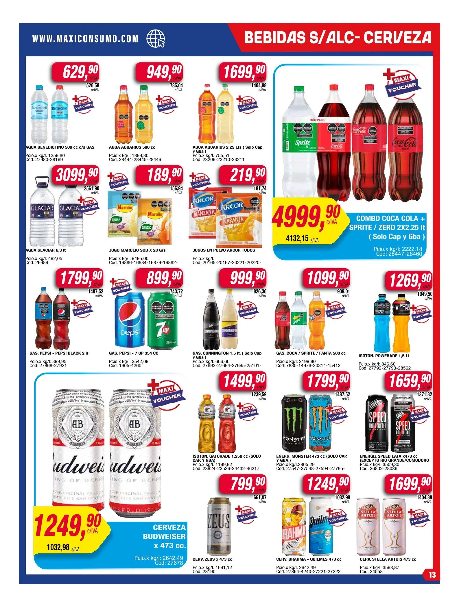 Ofertas de Ofertas Maxiconsumo 23 de junio al 29 de junio 2025 - Página 13 del catálogo