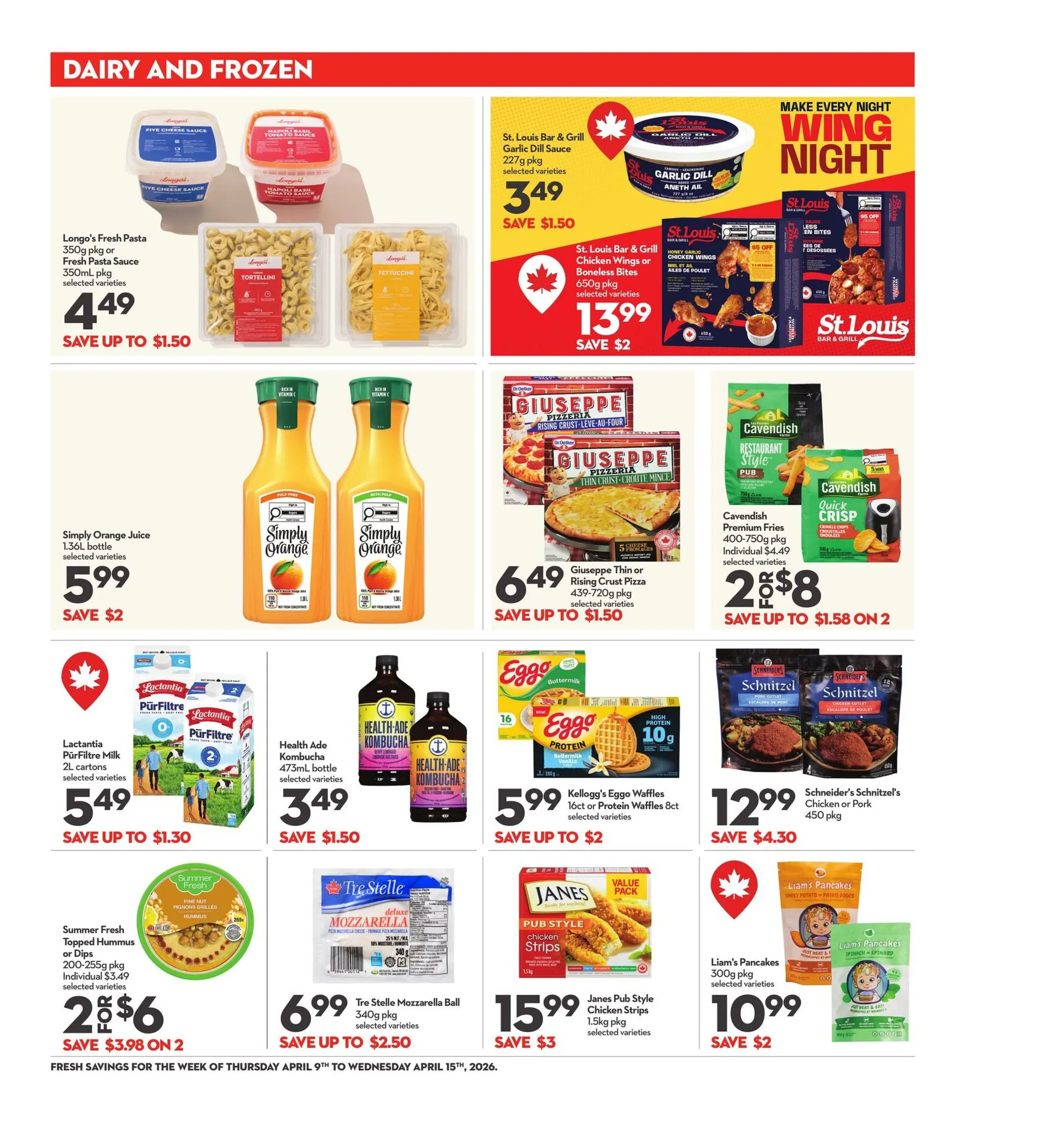 Longo's weekly ads from April 9 to April 15 2026 - flyer page 13