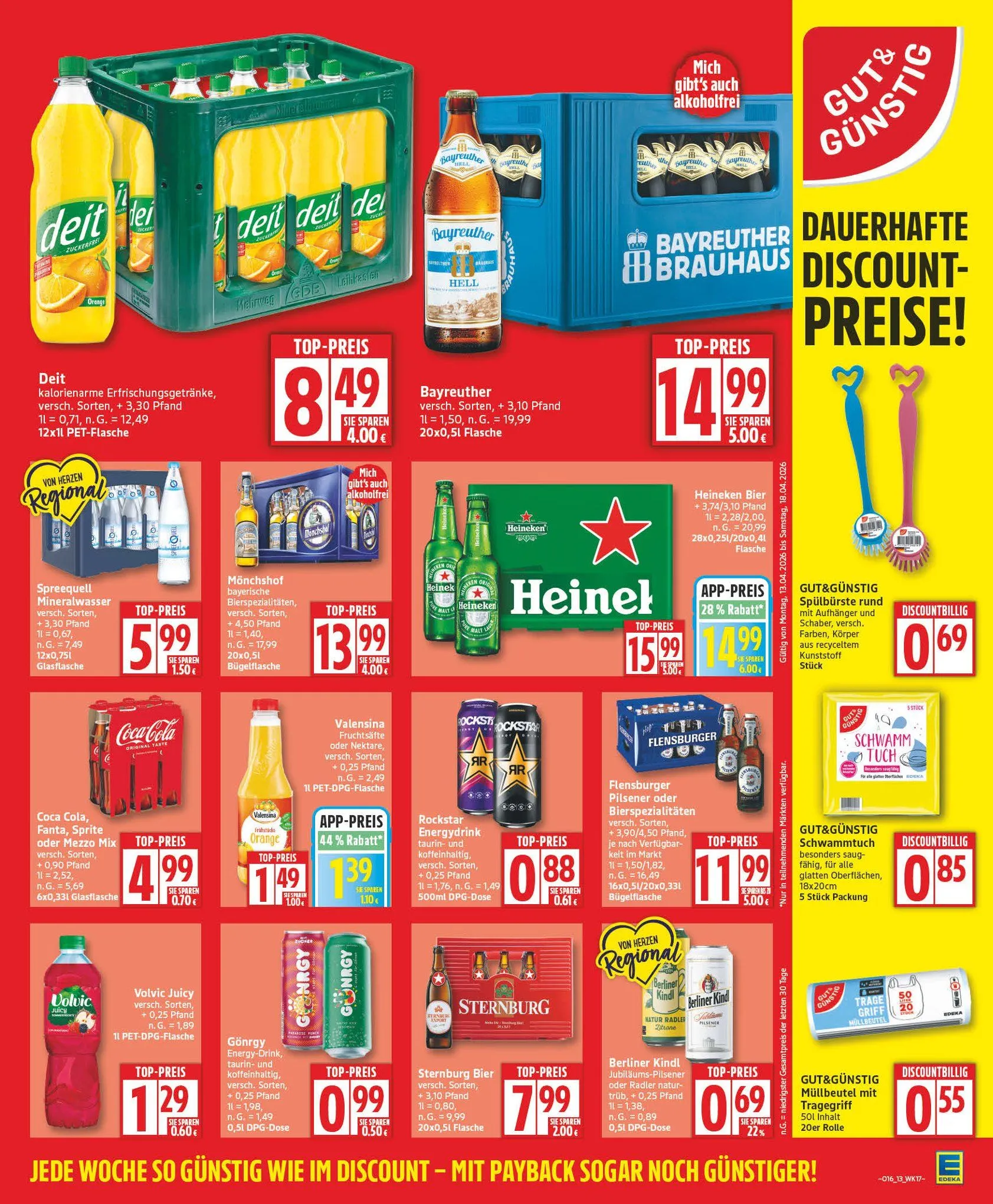 Edeka Prospekte von 13. April bis 18. April 2026 - Prospekt seite 13