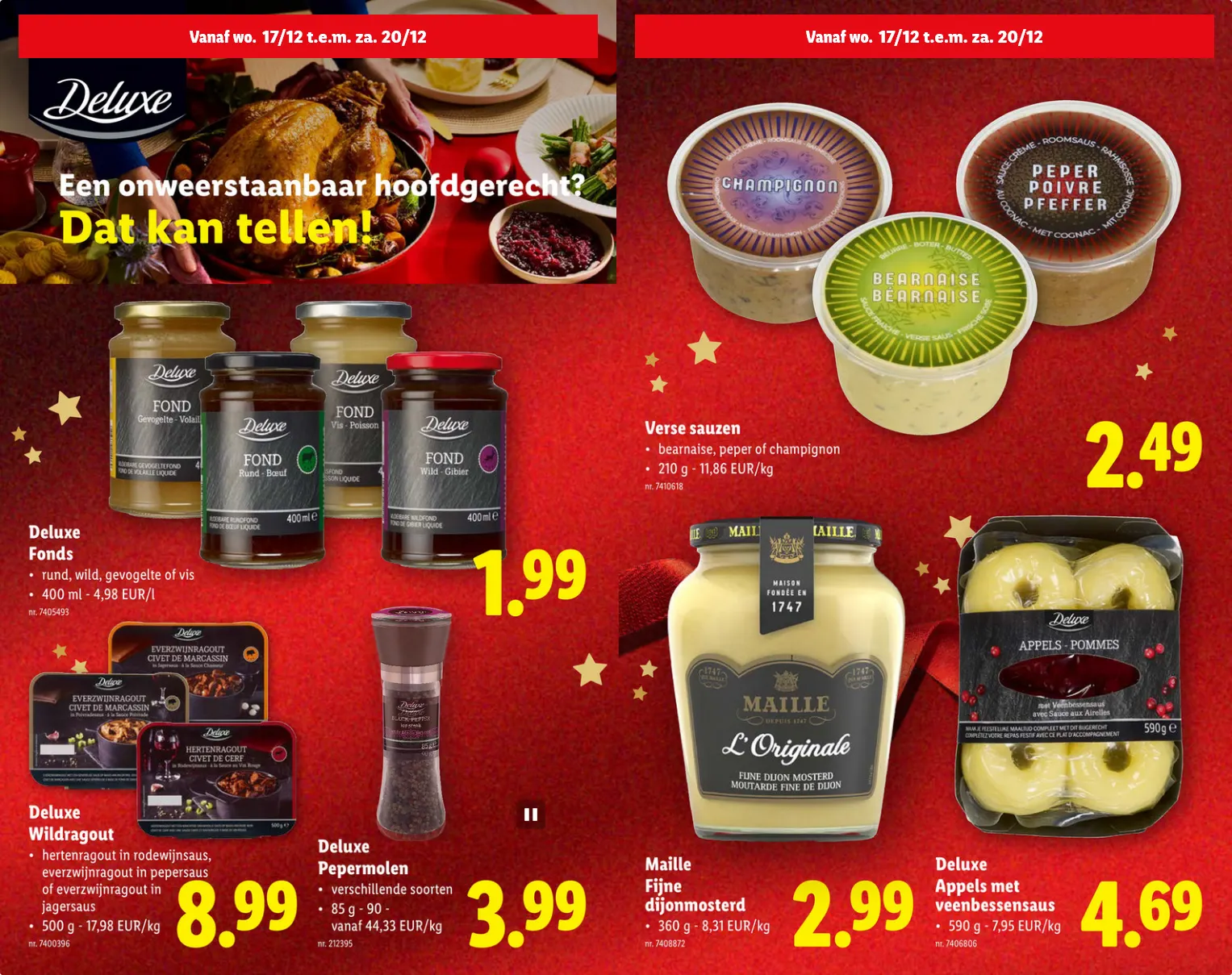 Lidl Folder van 17 december tot 20 december 2025 - folder pagina 13