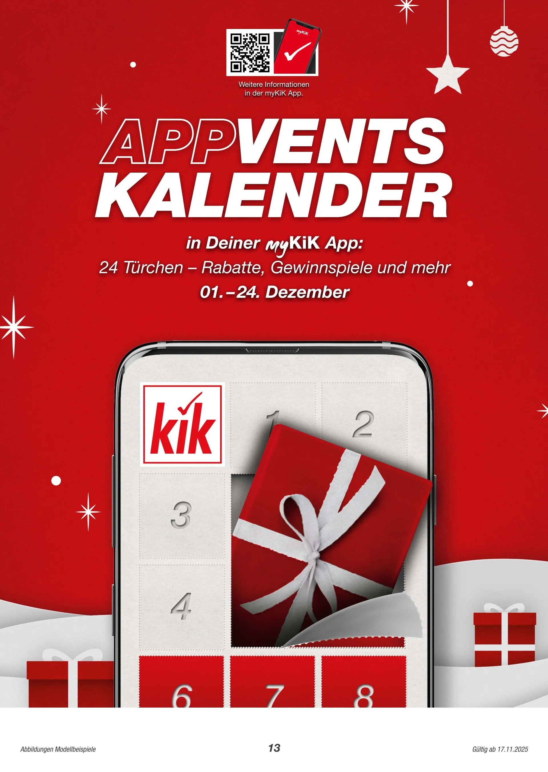 Kik Angebote von 17. November bis 9. Dezember 2025 - Prospekt seite 13