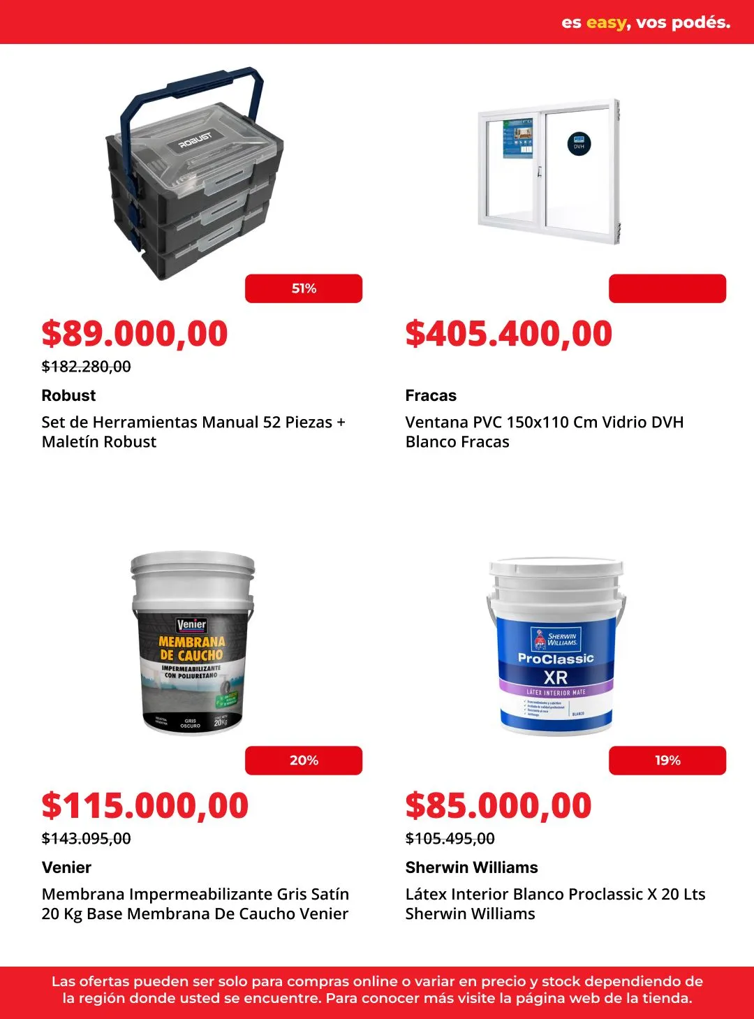 Catálogo de Easy Ofertas 19 de junio al 3 de julio 2026 - Página 12