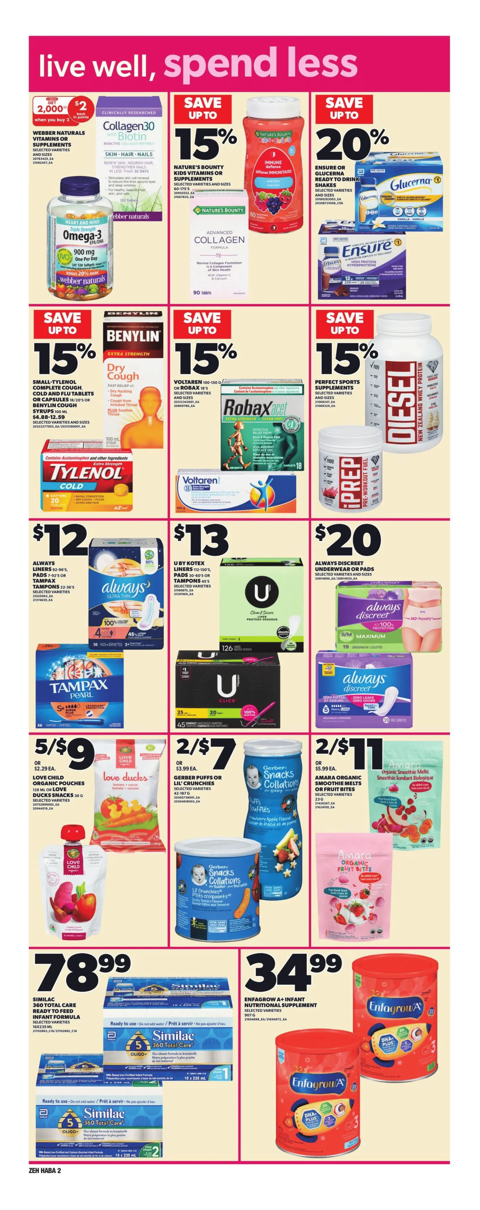 Zehrs flyers from January 1 to January 7 2026 - flyer page 12