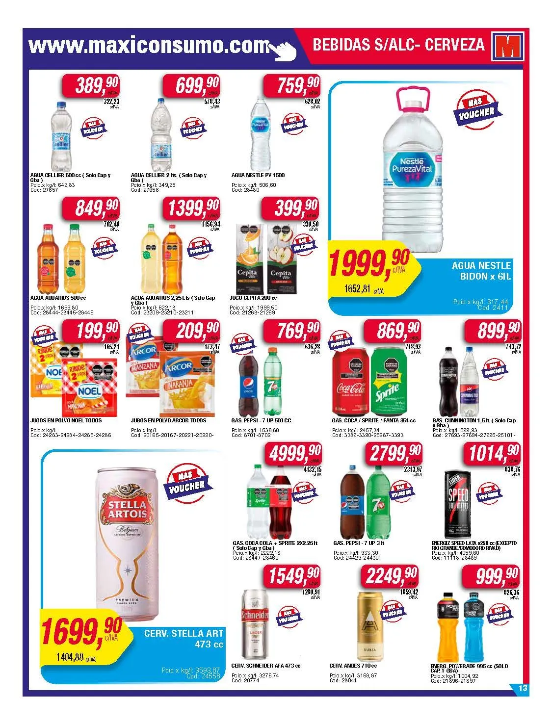 Ofertas de Ofertas Maxiconsumo 10 de junio al 16 de junio 2025 - Página 13 del catálogo