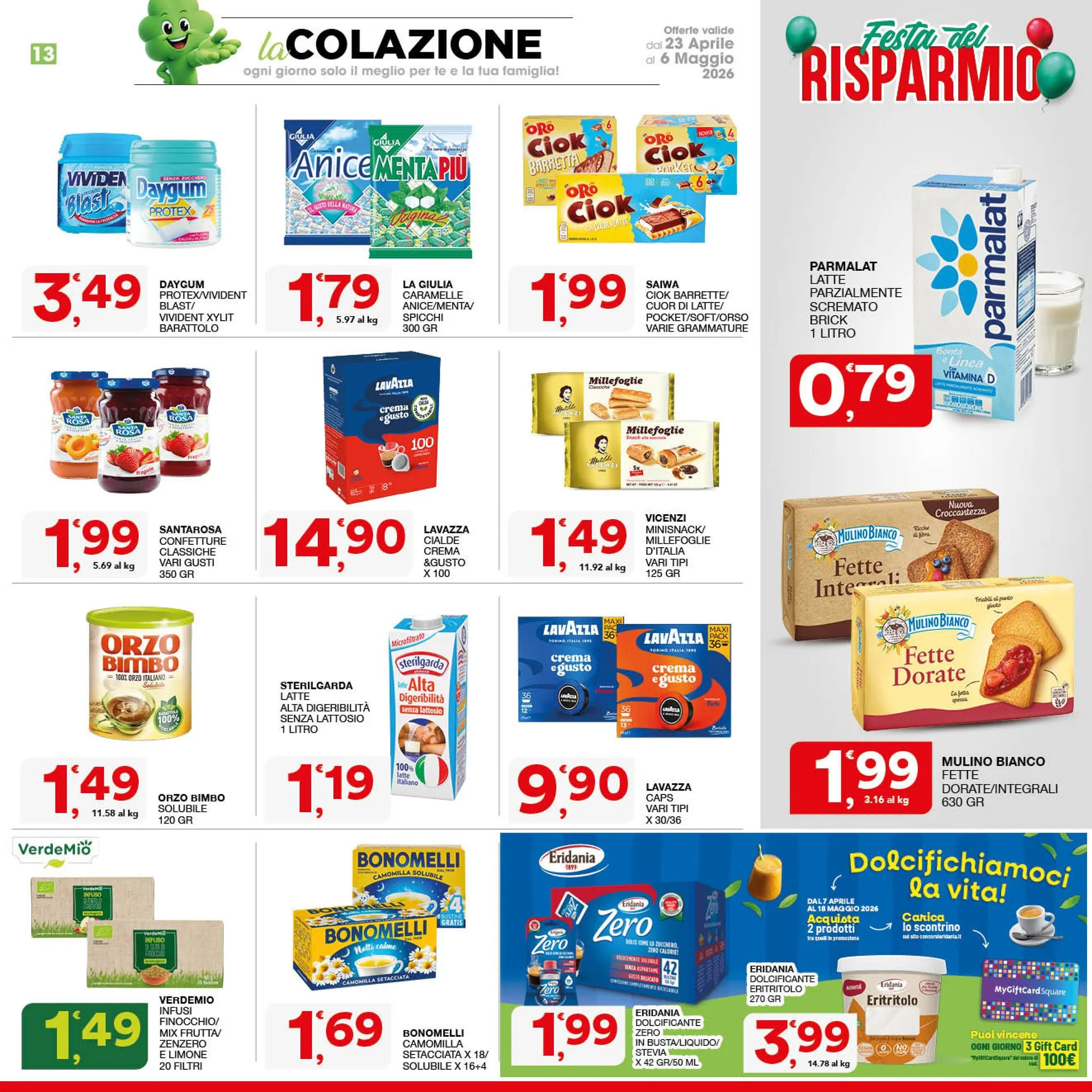 Sisa Volantino da 23 aprile a 6 maggio di 2026 - Pagina del volantino 13