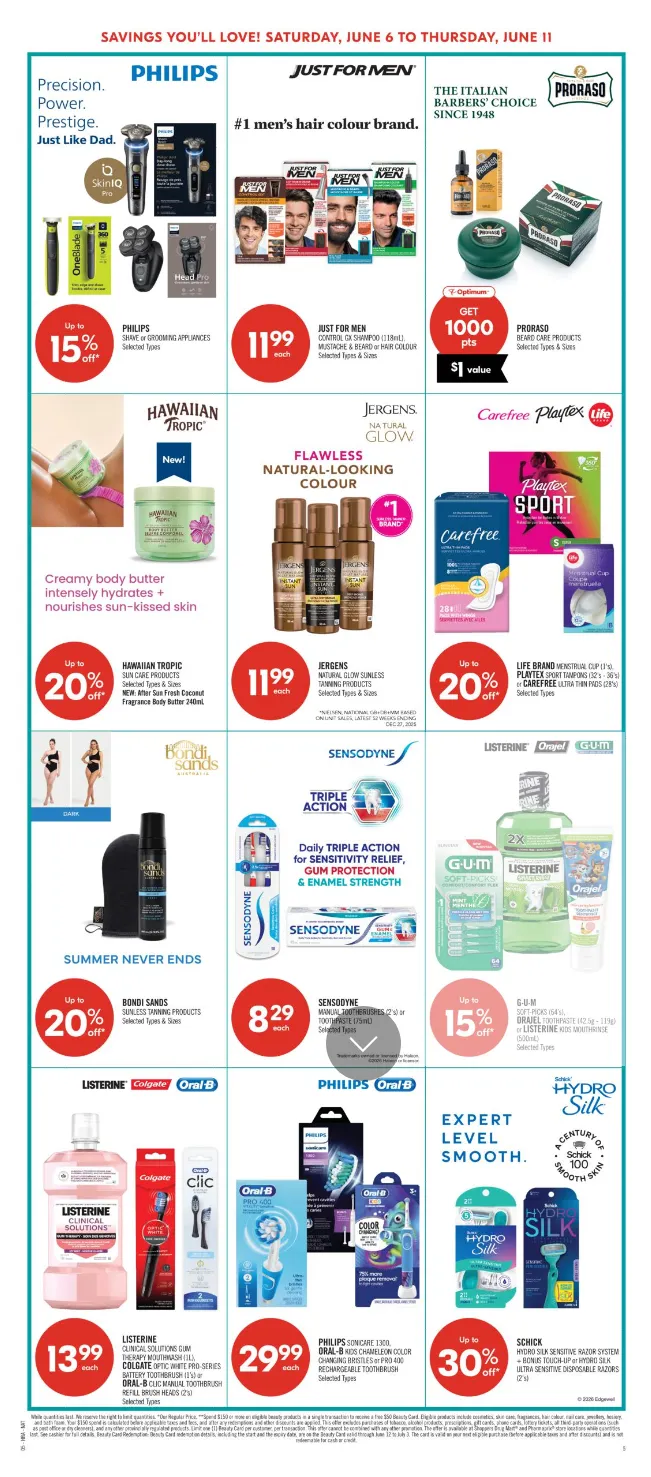  Shoppers Drug Mart Sales from June 6 to June 11 2026 - flyer page 13