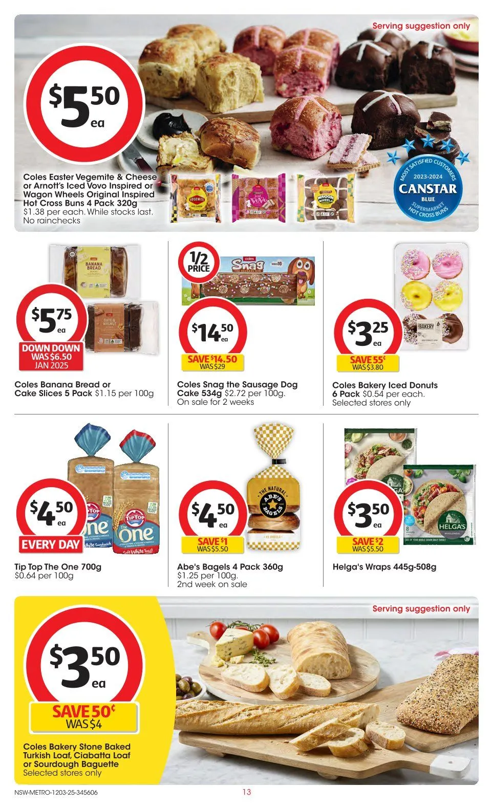 Coles´s Deals - Catalogue valid from 12 March to 18 March 2025 - page 13