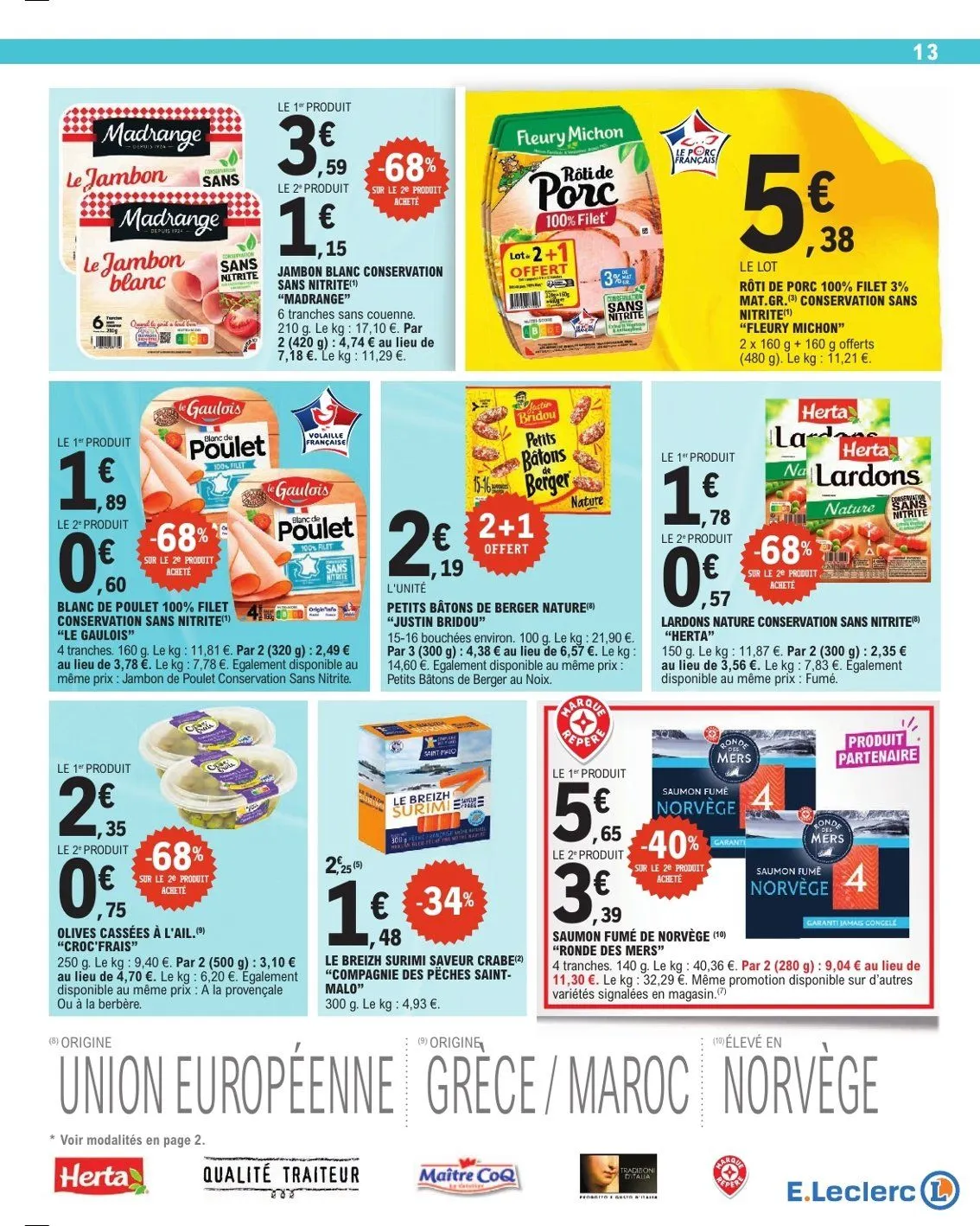 Catalogues E.Leclerc du 21 avril au 2 mai 2026 - Catalogue page 13
