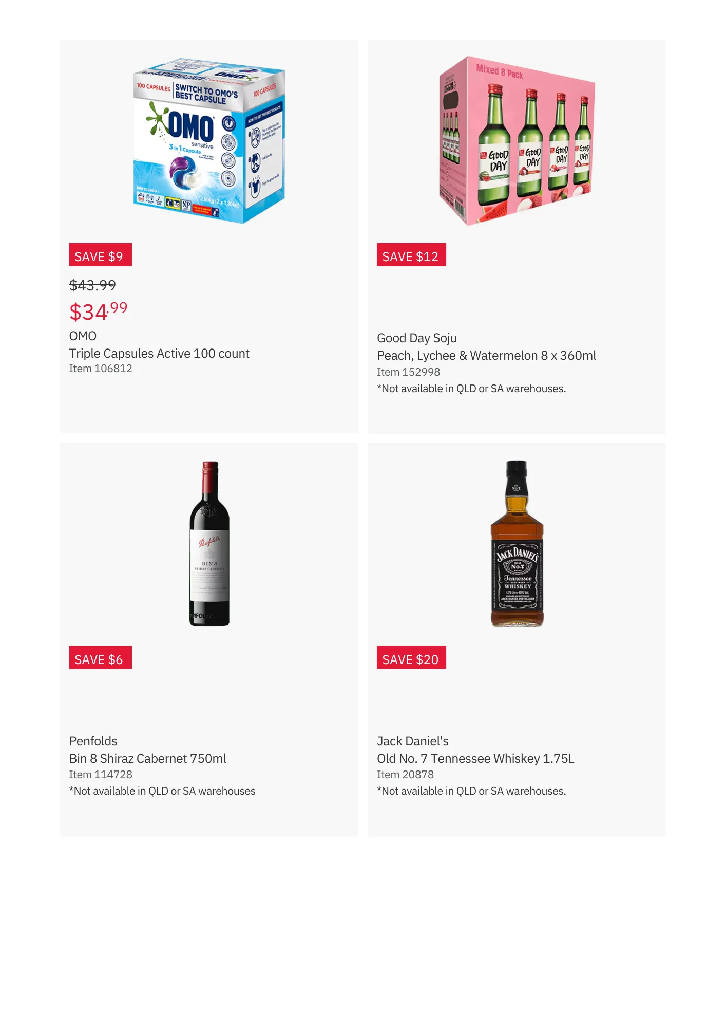 Warehouse Savings - Catalogue valid from 25 November to 8 December 2024 - page 12