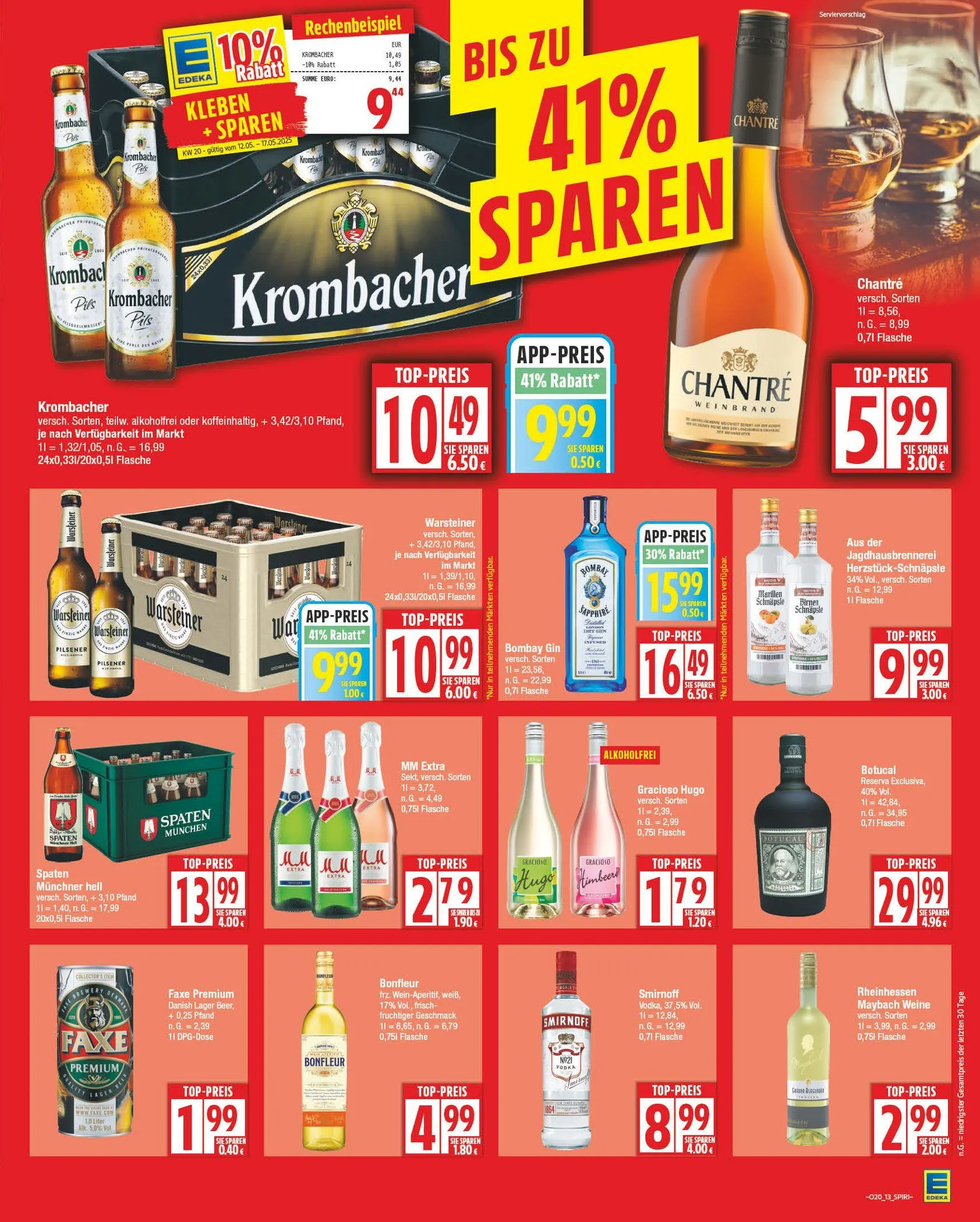 Edeka Prospekt von 12. Mai bis 17. Mai 2025 - Prospekt seite 13