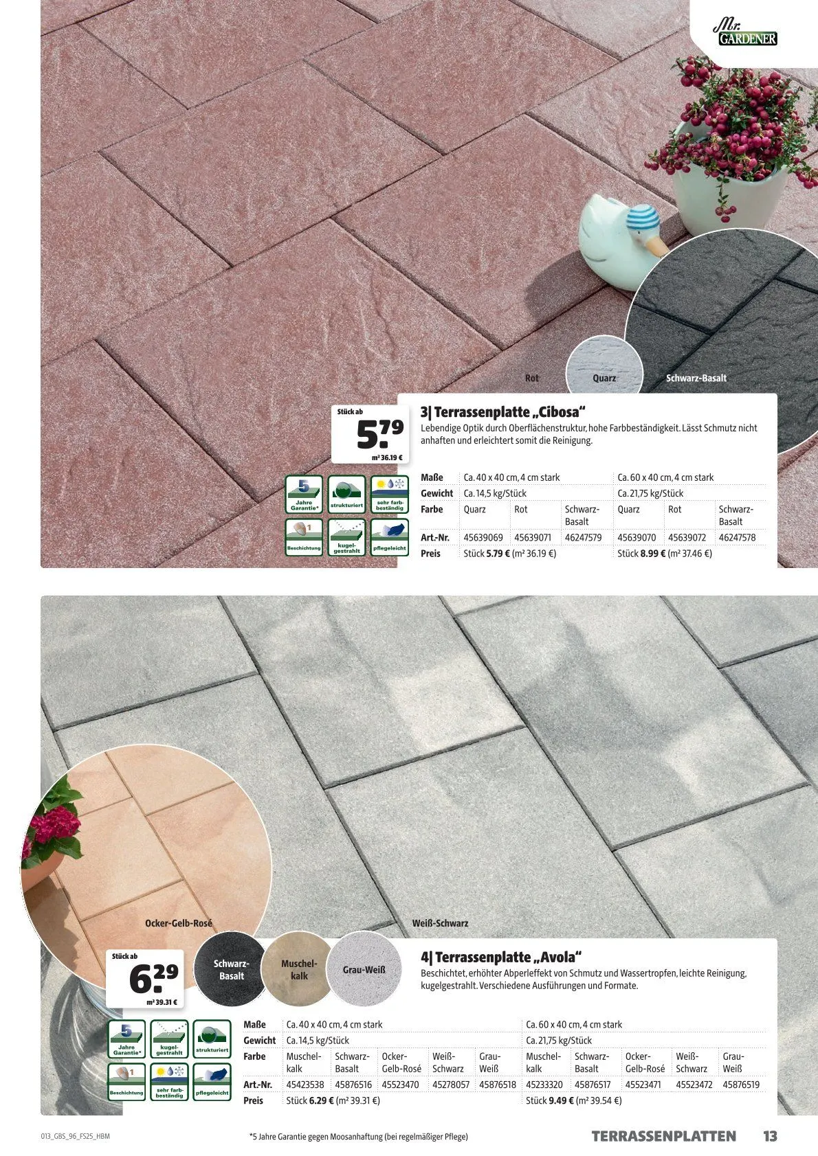 Hagebau Prospekt von 21. Mai bis 31. Dezember 2025 - Prospekt seite 13