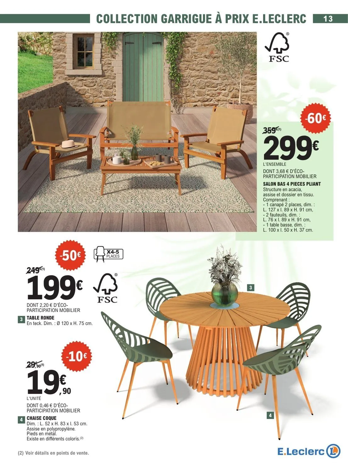 Catalogues E.Leclerc Brico du 31 mars au 18 avril 2026 - Catalogue page 13