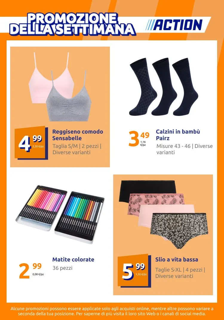 Action Annuncio settimanale da 10 aprile a 24 aprile di 2025 - Pagina del volantino 12