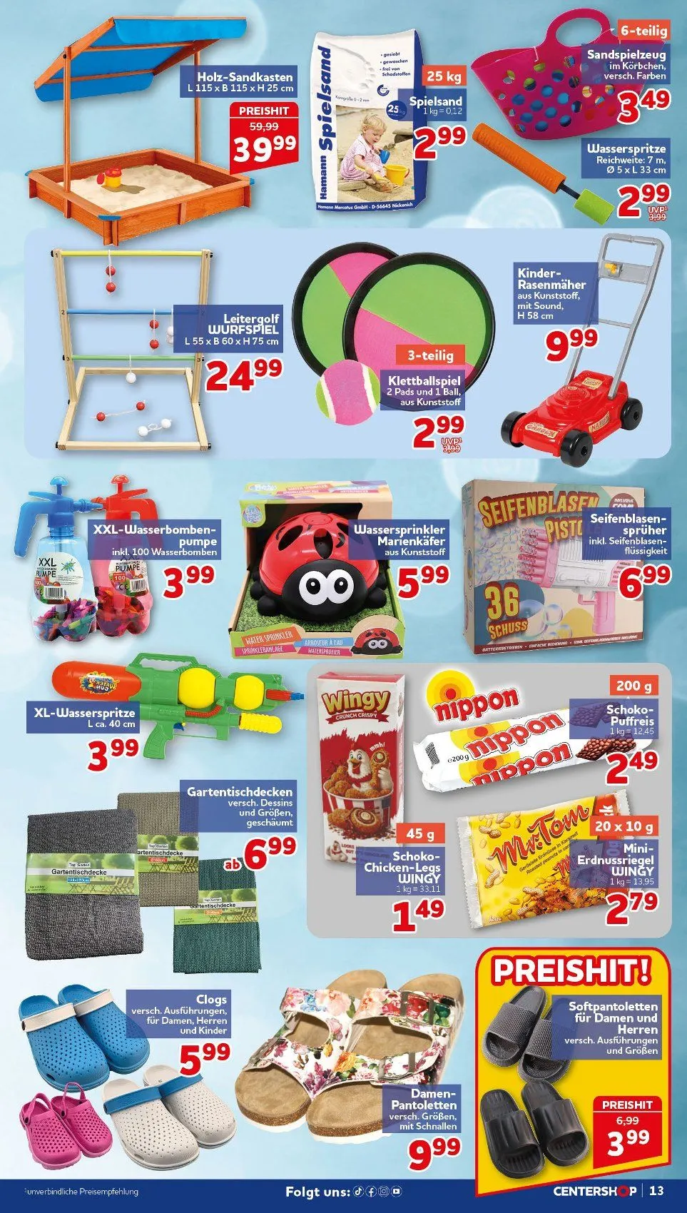 CENTERSHOP Angebote von 15. Juni bis 20. Juni 2026 - Prospekt seite 13