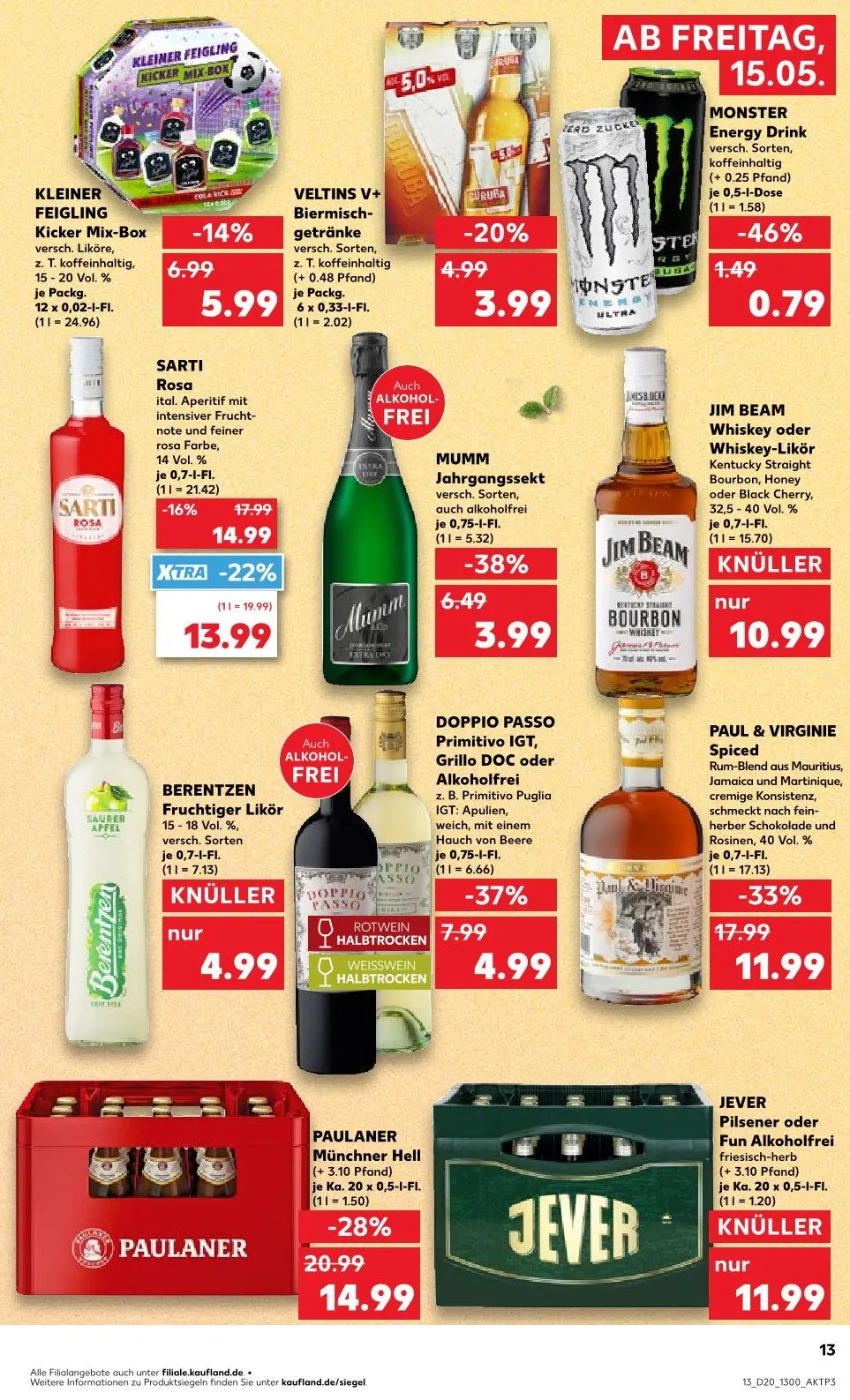  Kaufland Prospekte  von 15. Mai bis 20. Mai 2026 - Prospekt seite 13