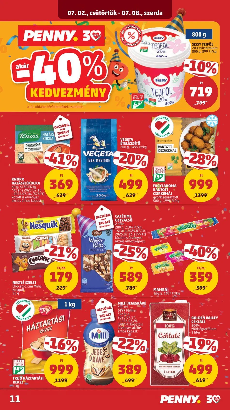 Katalógus Penny Market július 2.-tól július 8.-ig 2026. - Oldal 13