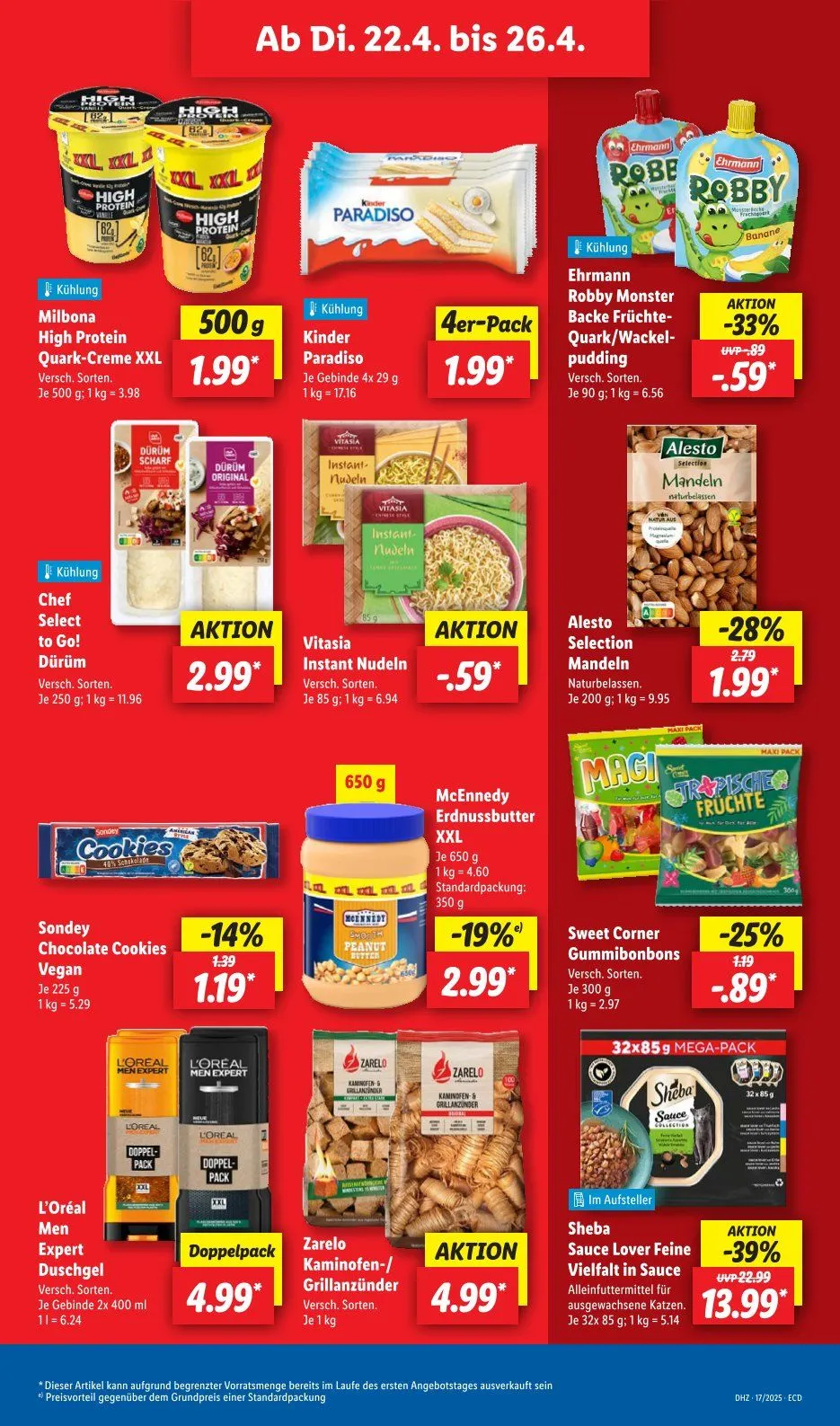 Lidl Angebote von 22. April bis 26. April 2025 - Prospekt seite 13