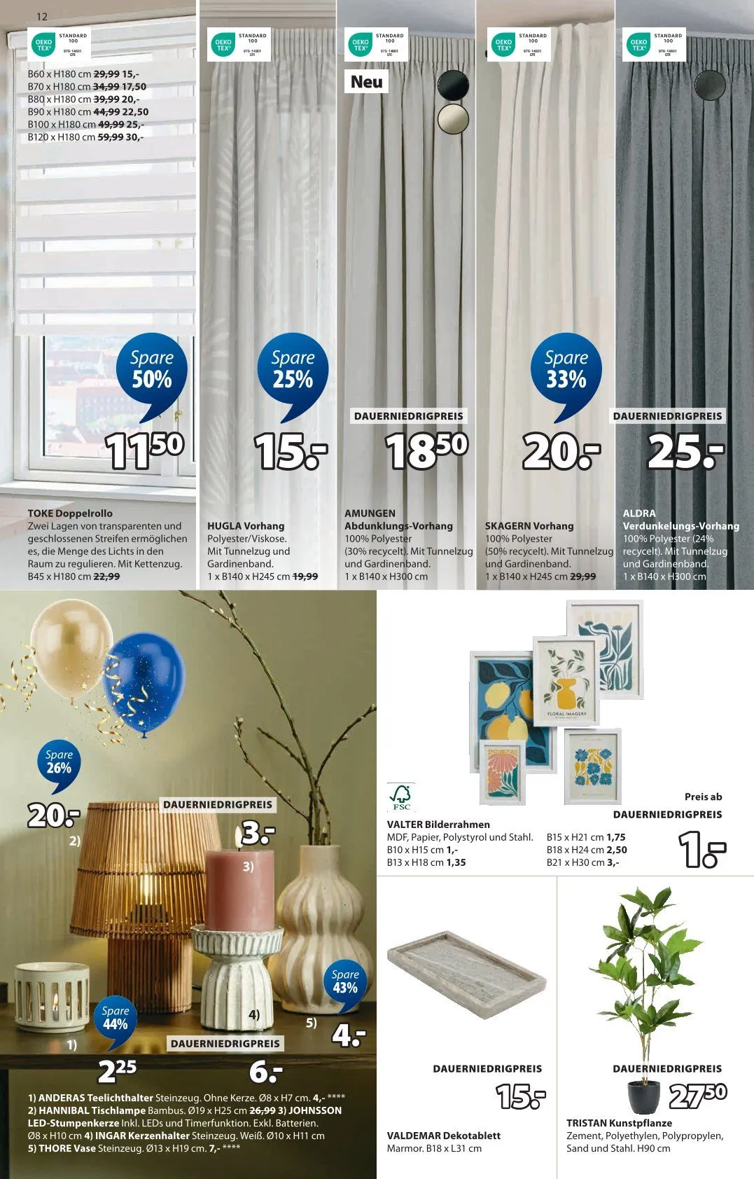 JYSK Prospekte von 19. September bis 18. Oktober 2025 - Prospekt seite 12